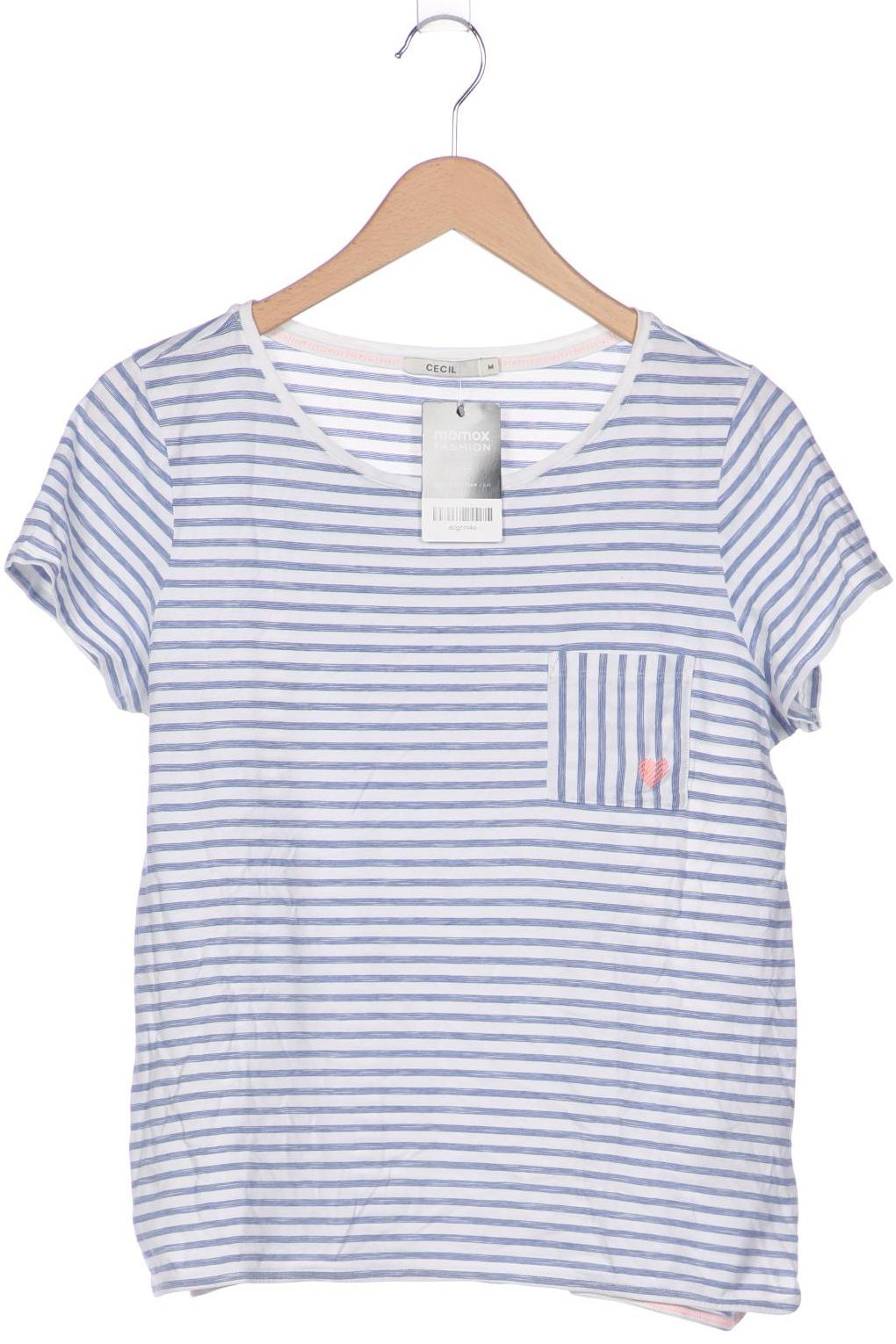 

Cecil Damen T-Shirt, blau, Gr. 38
