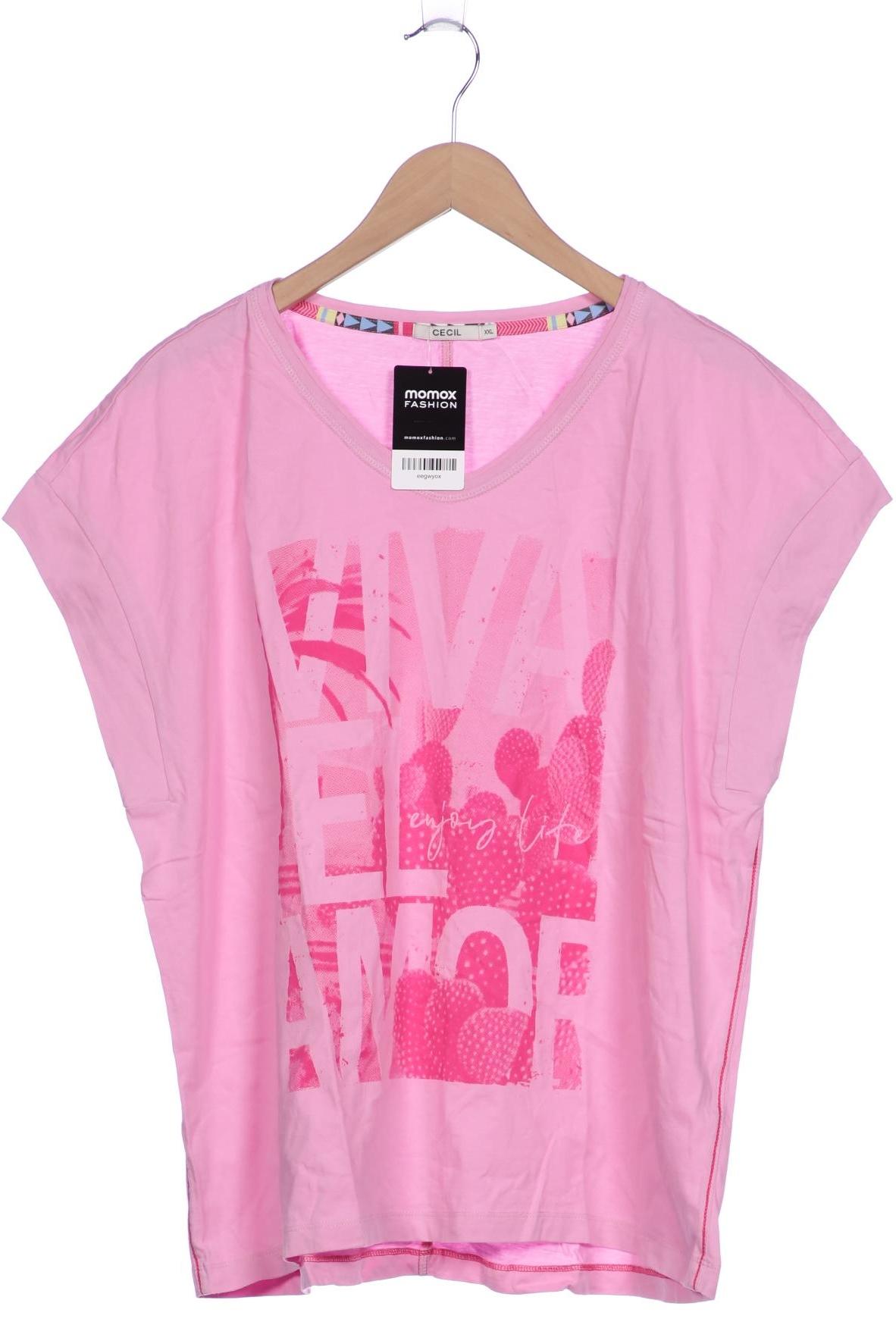 

Cecil Damen T-Shirt, pink, Gr. 46