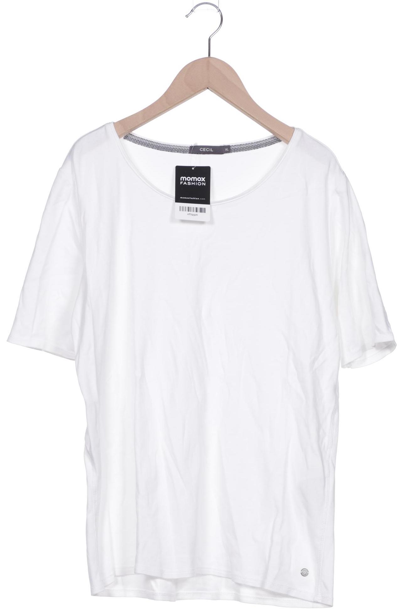 

CECIL Damen T-Shirt, weiß