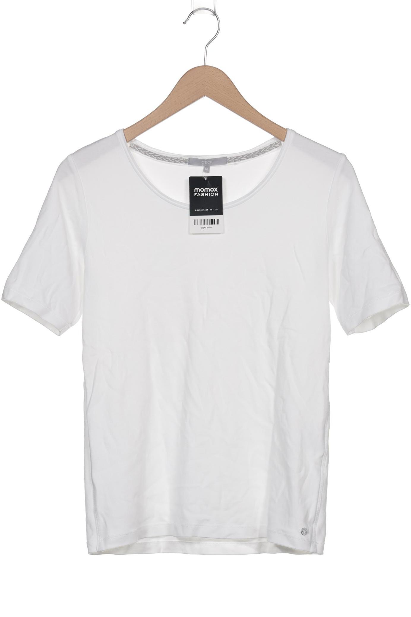 

Cecil Damen T-Shirt, weiß, Gr. 38
