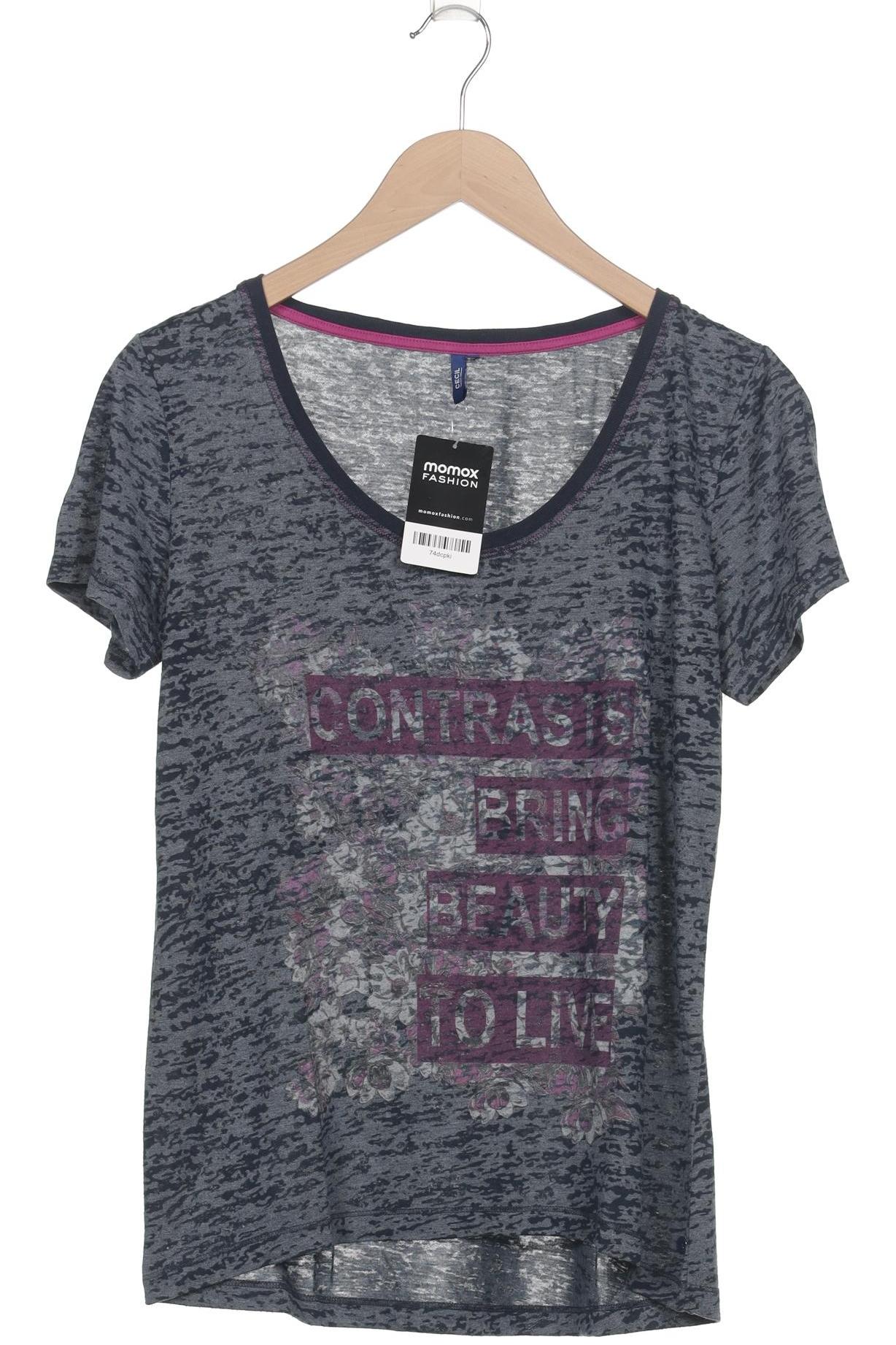 

Cecil Damen T-Shirt, marineblau, Gr. 38