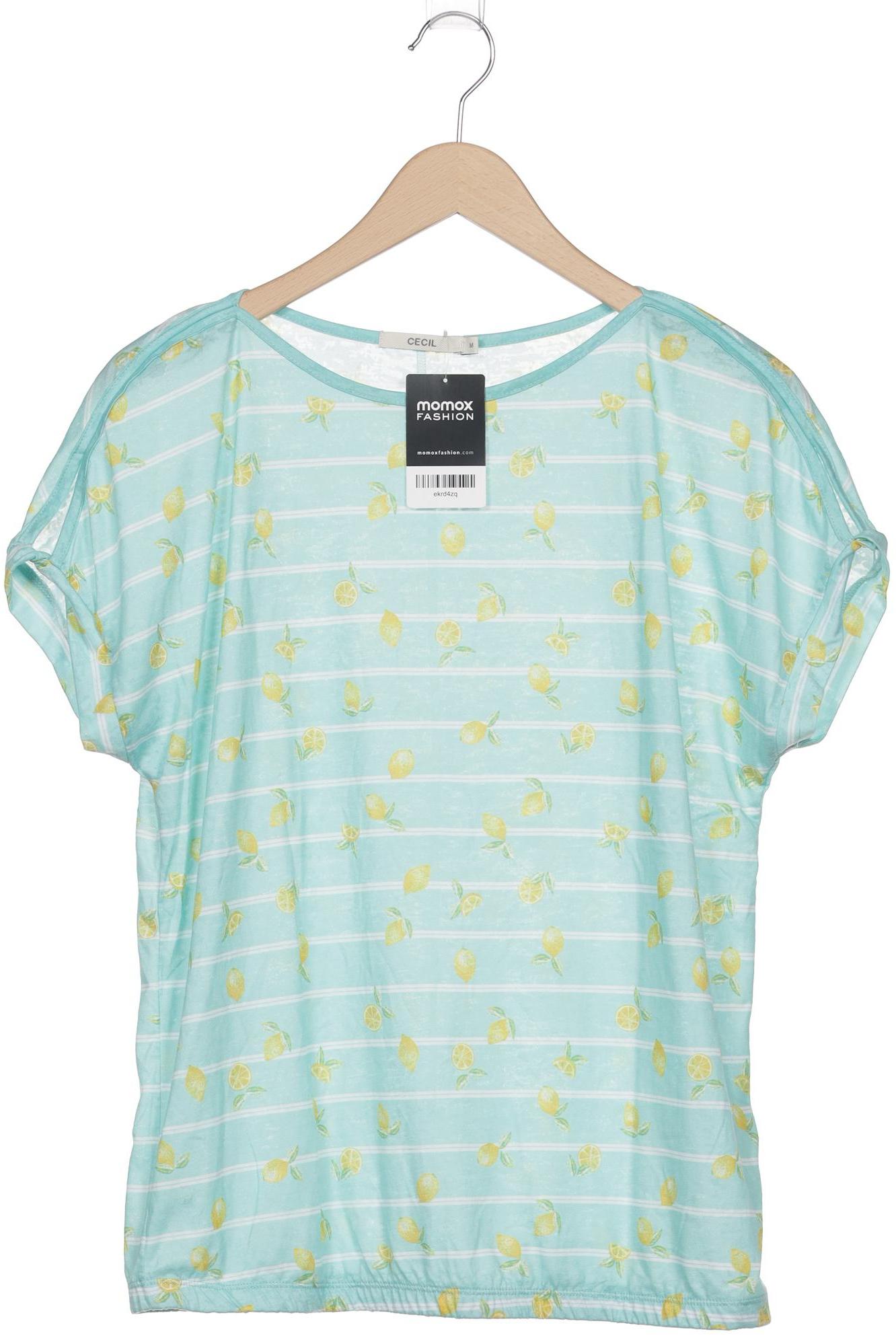 

Cecil Damen T-Shirt, hellgrün, Gr. 38
