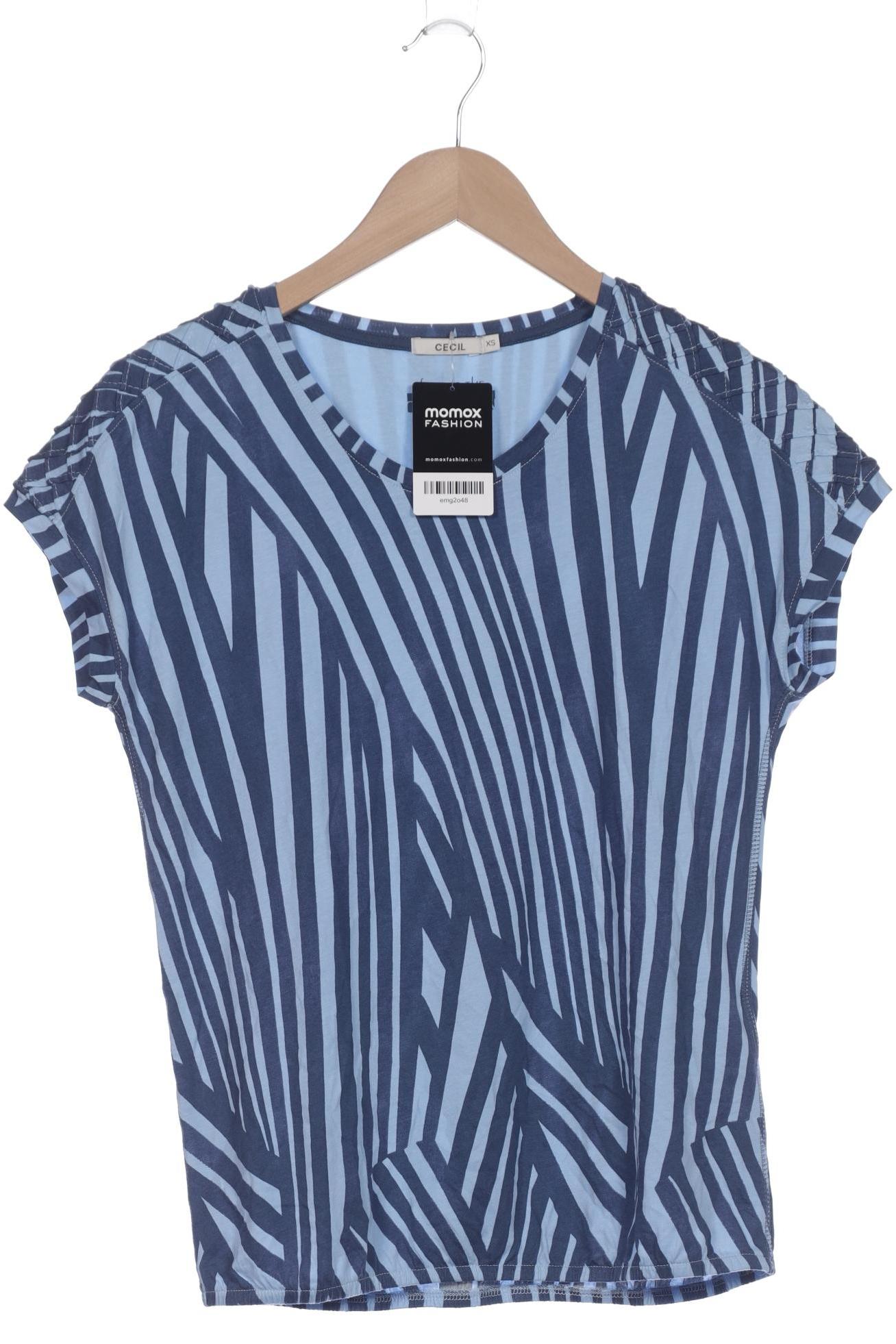 

Cecil Damen T-Shirt, marineblau, Gr. 34