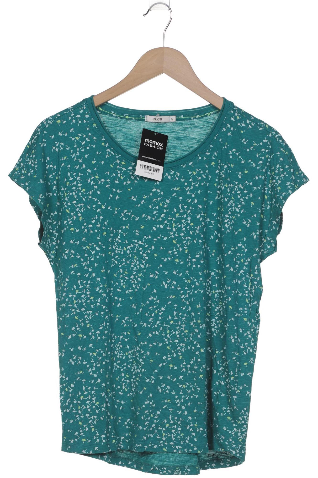

Cecil Damen T-Shirt, türkis, Gr. 36