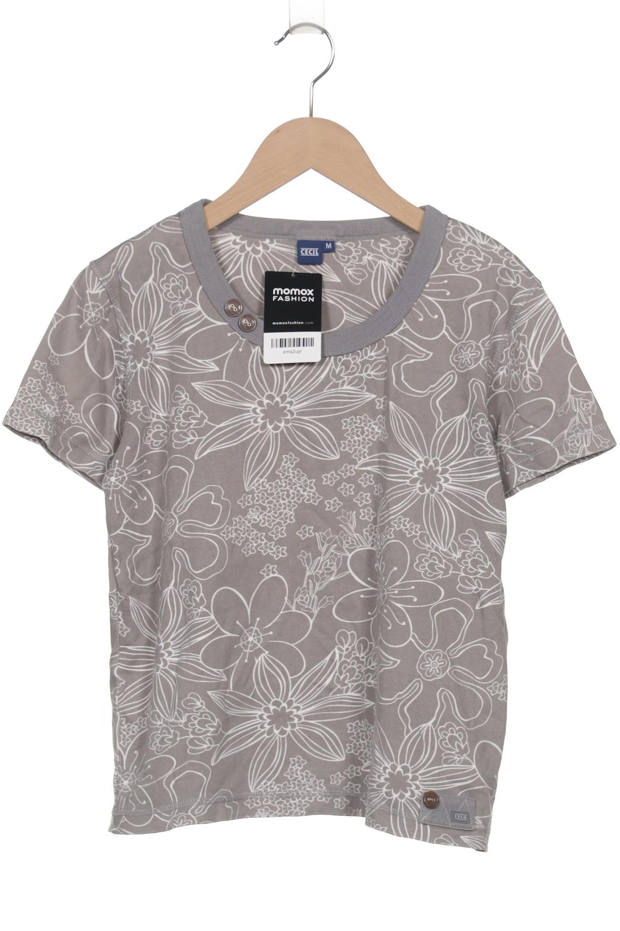 

Cecil Damen T-Shirt, grau, Gr. 38