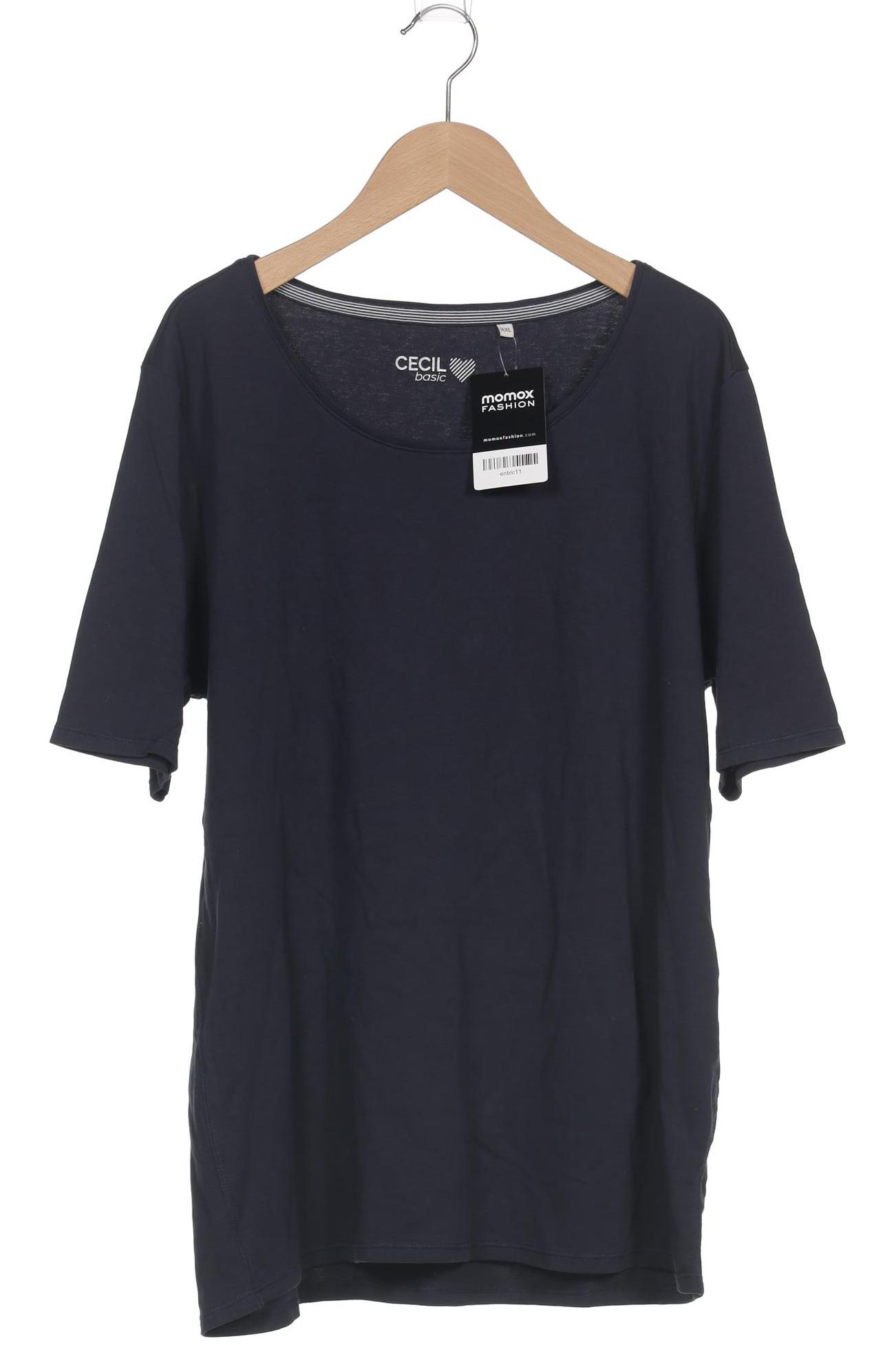 

Cecil Damen T-Shirt, marineblau, Gr. 46