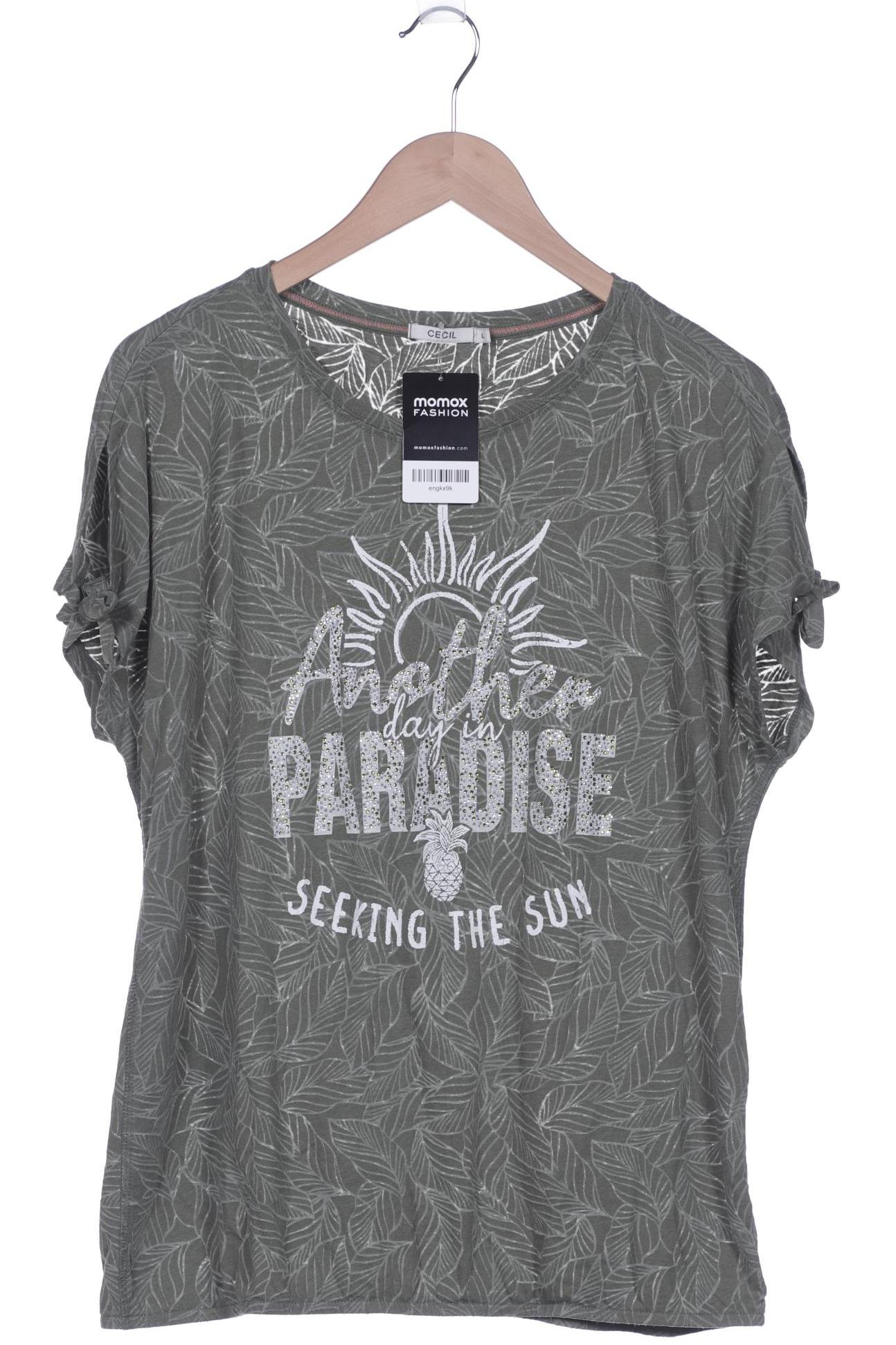 

CECIL Damen T-Shirt, grün