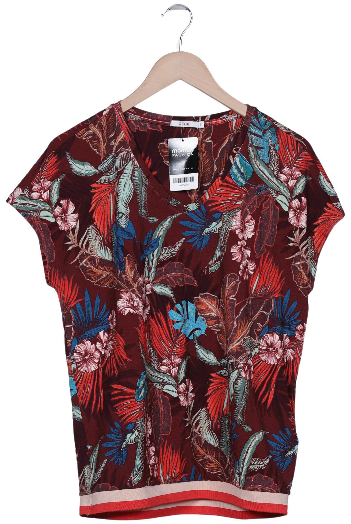 

Cecil Damen T-Shirt, mehrfarbig, Gr. 36