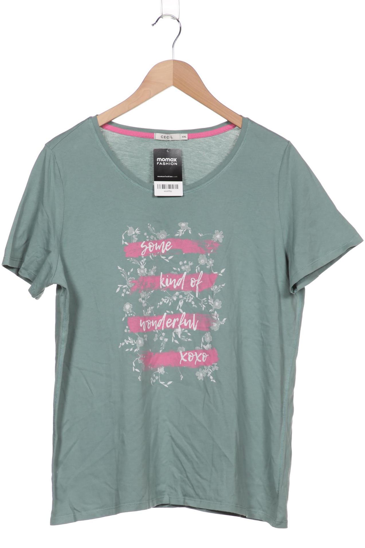 

CECIL Damen T-Shirt, türkis