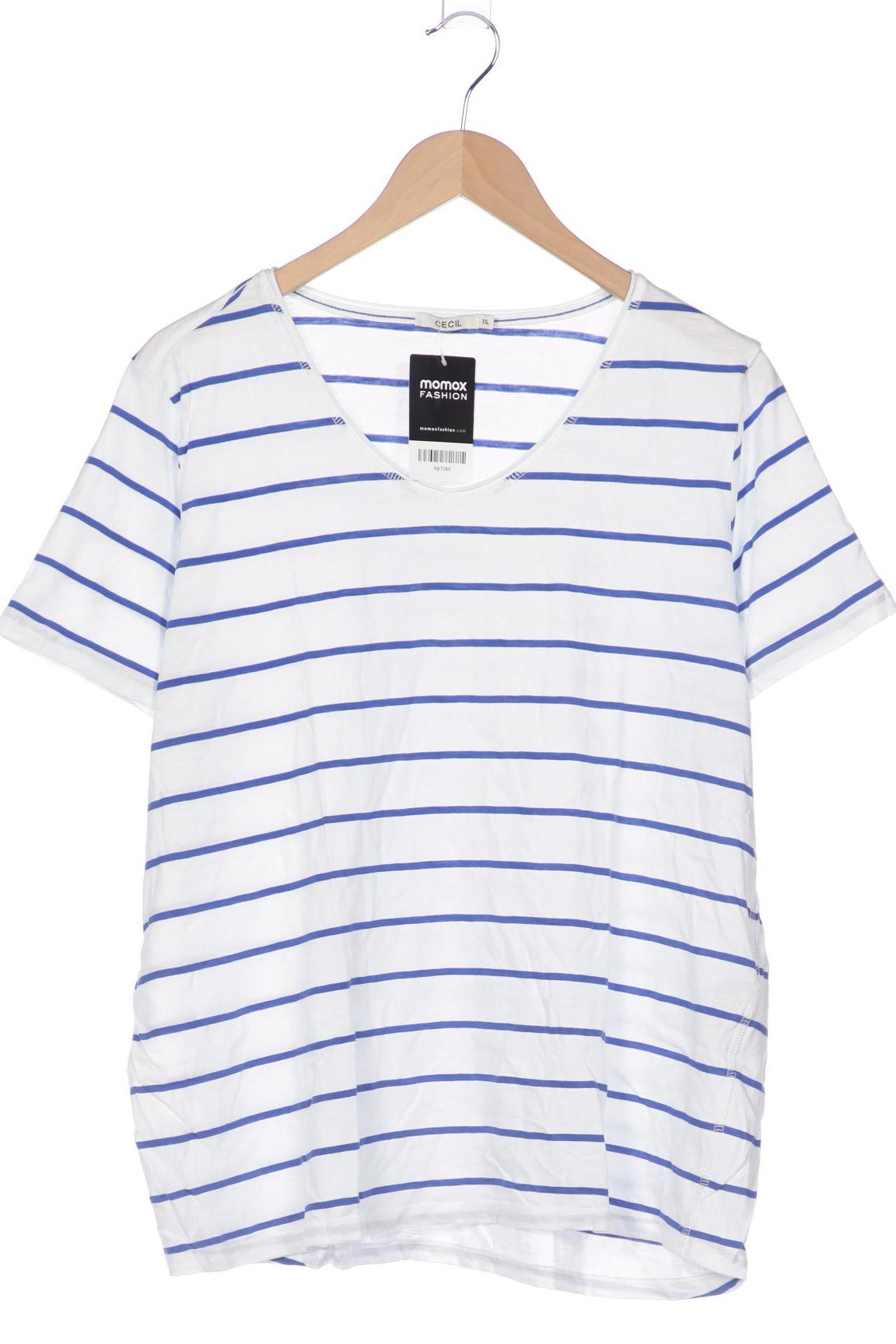

Cecil Damen T-Shirt, weiß, Gr. 46