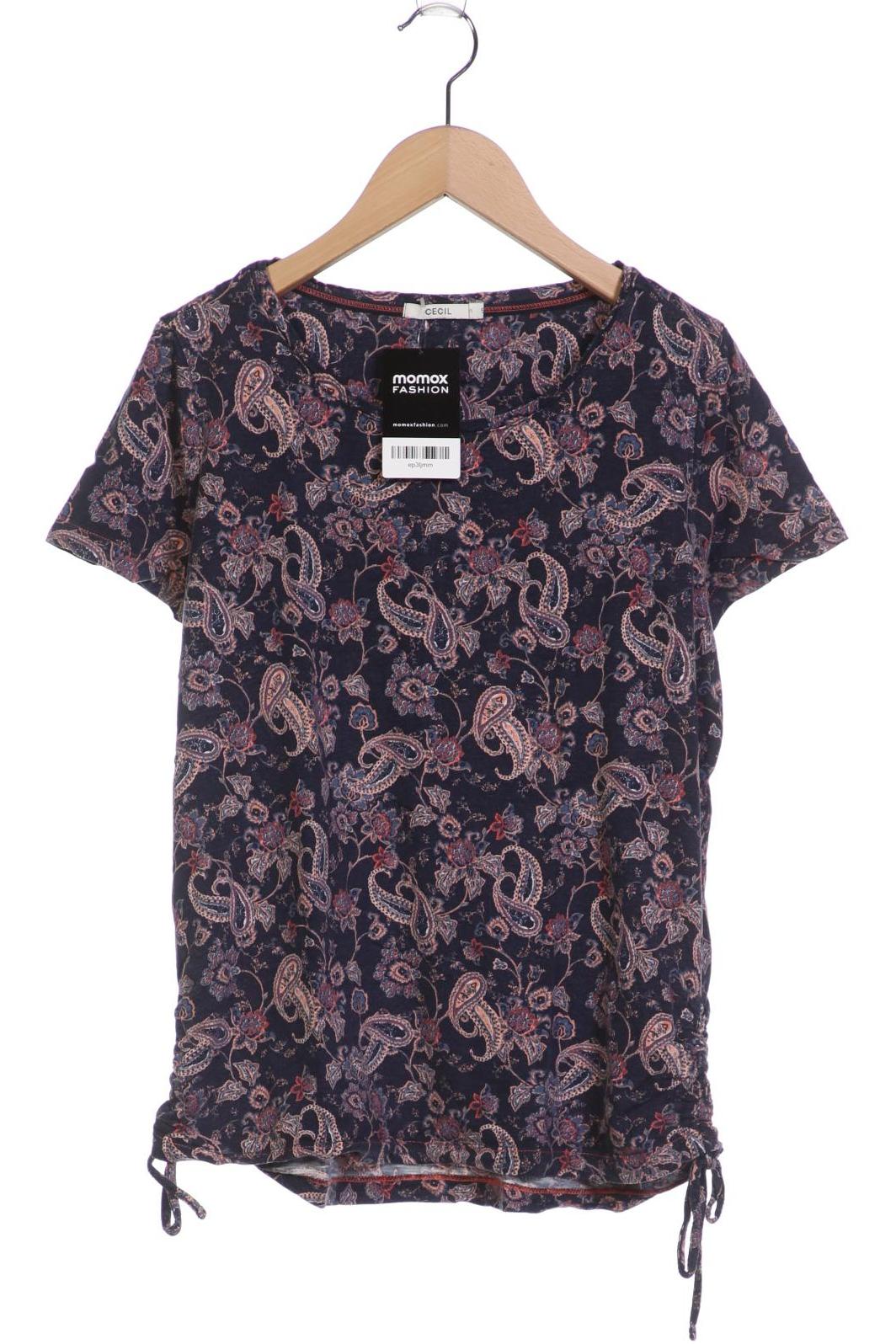 

CECIL Damen T-Shirt, marineblau