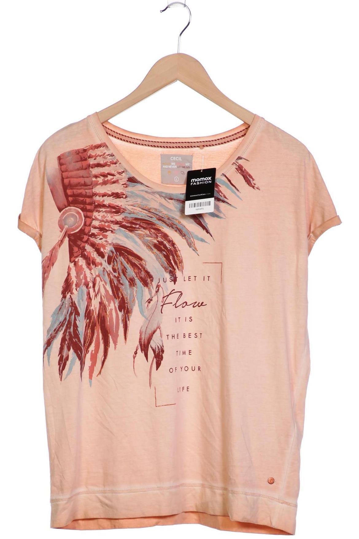 

Cecil Damen T-Shirt, beige, Gr. 42