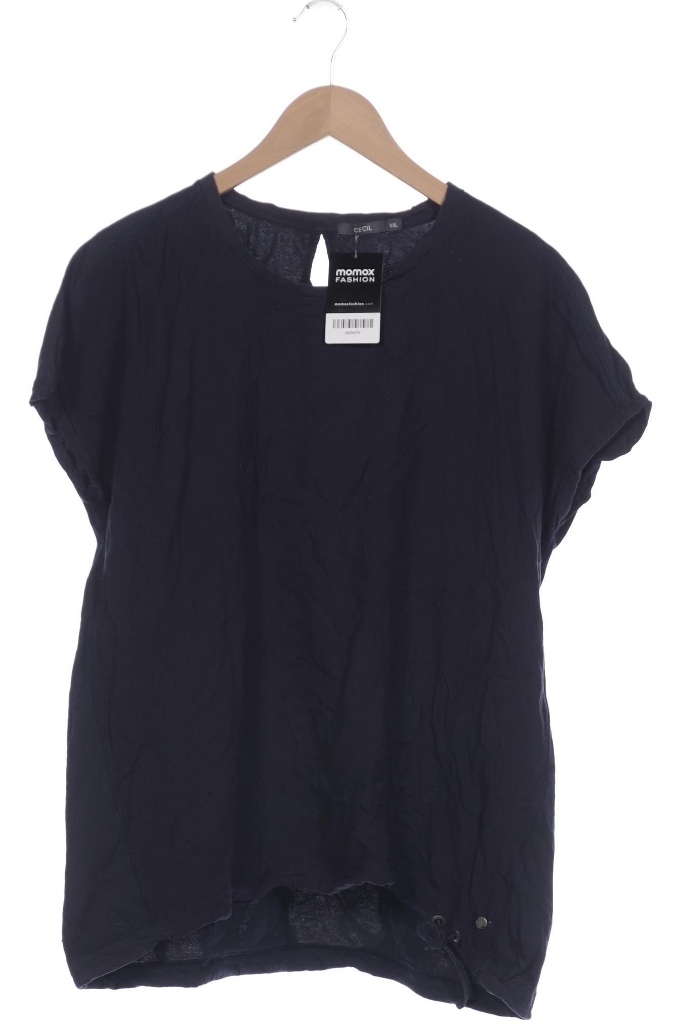 

Cecil Damen T-Shirt, marineblau, Gr. 46