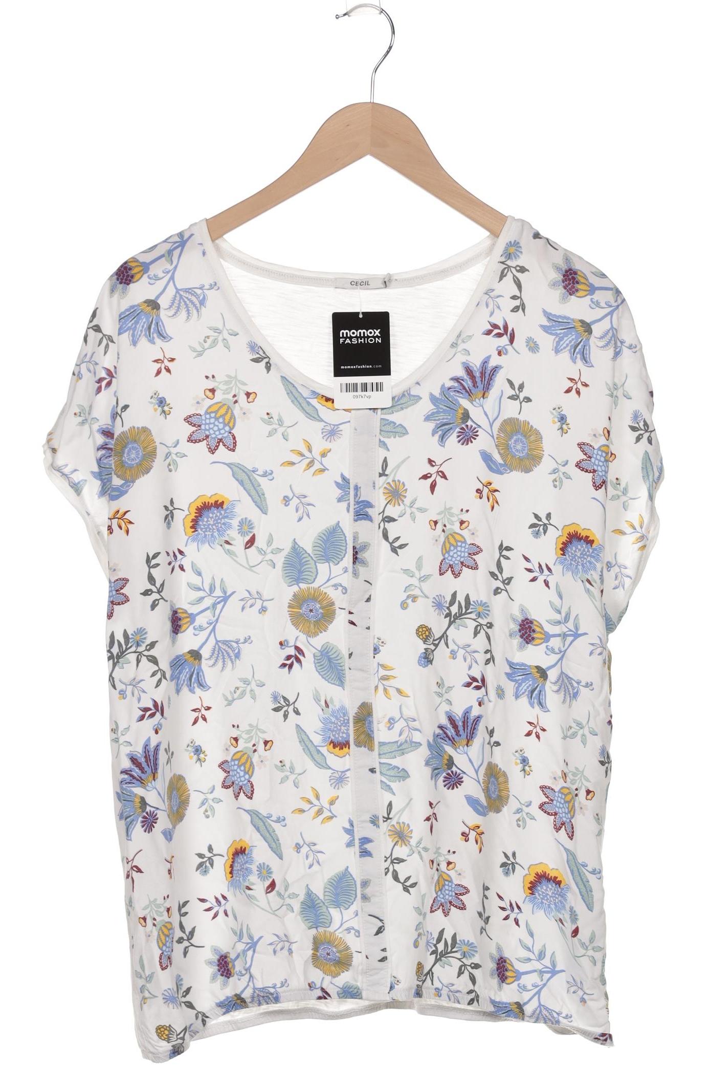 

Cecil Damen T-Shirt, cremeweiß, Gr. 44