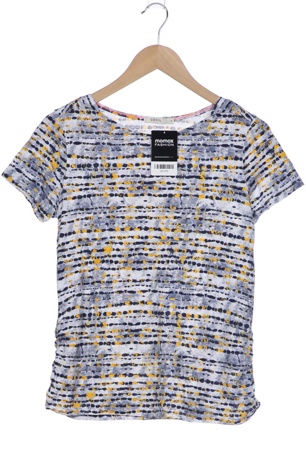 

Cecil Damen T-Shirt, blau, Gr. 36