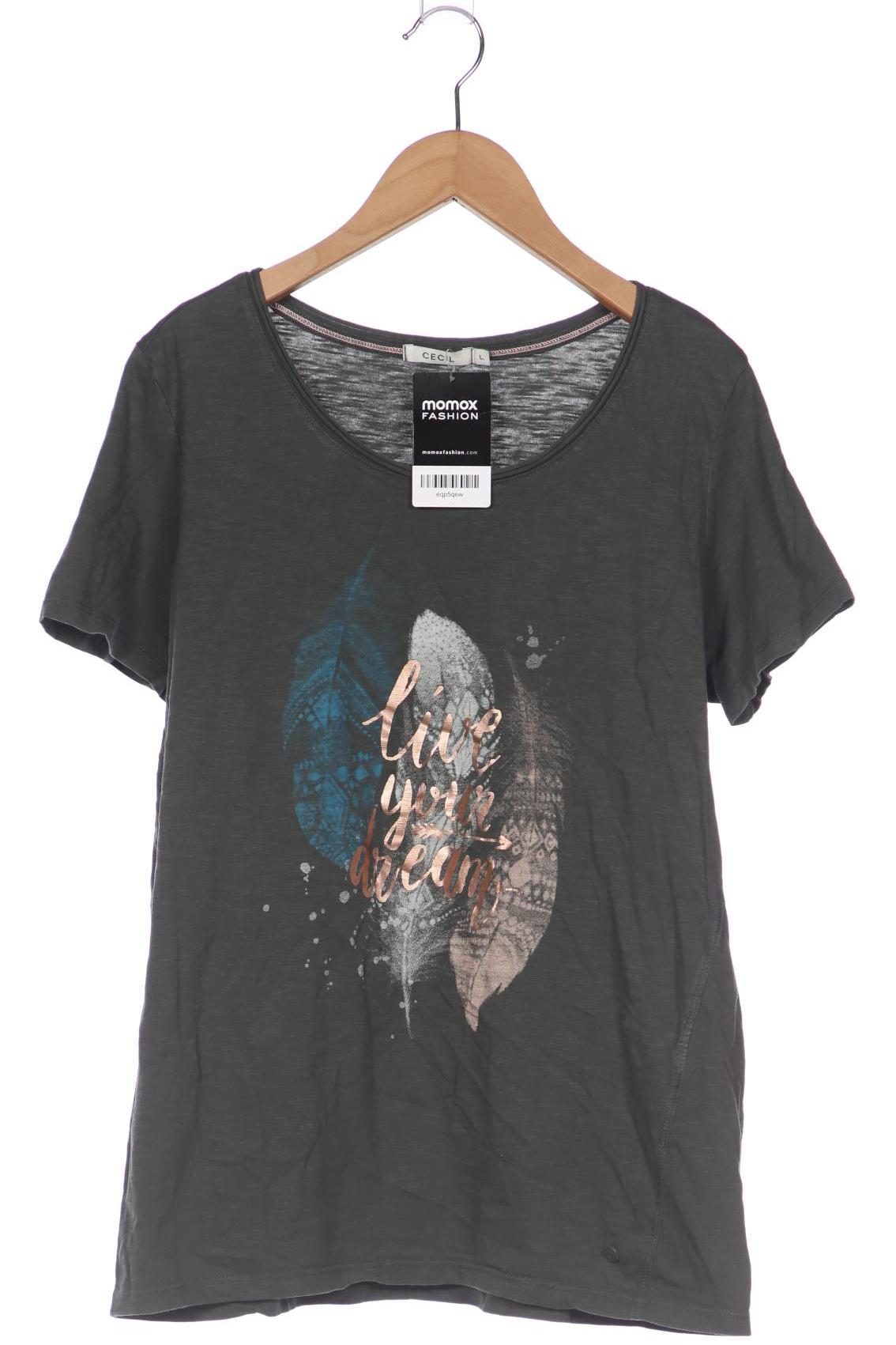 

Cecil Damen T-Shirt, grün, Gr. 42