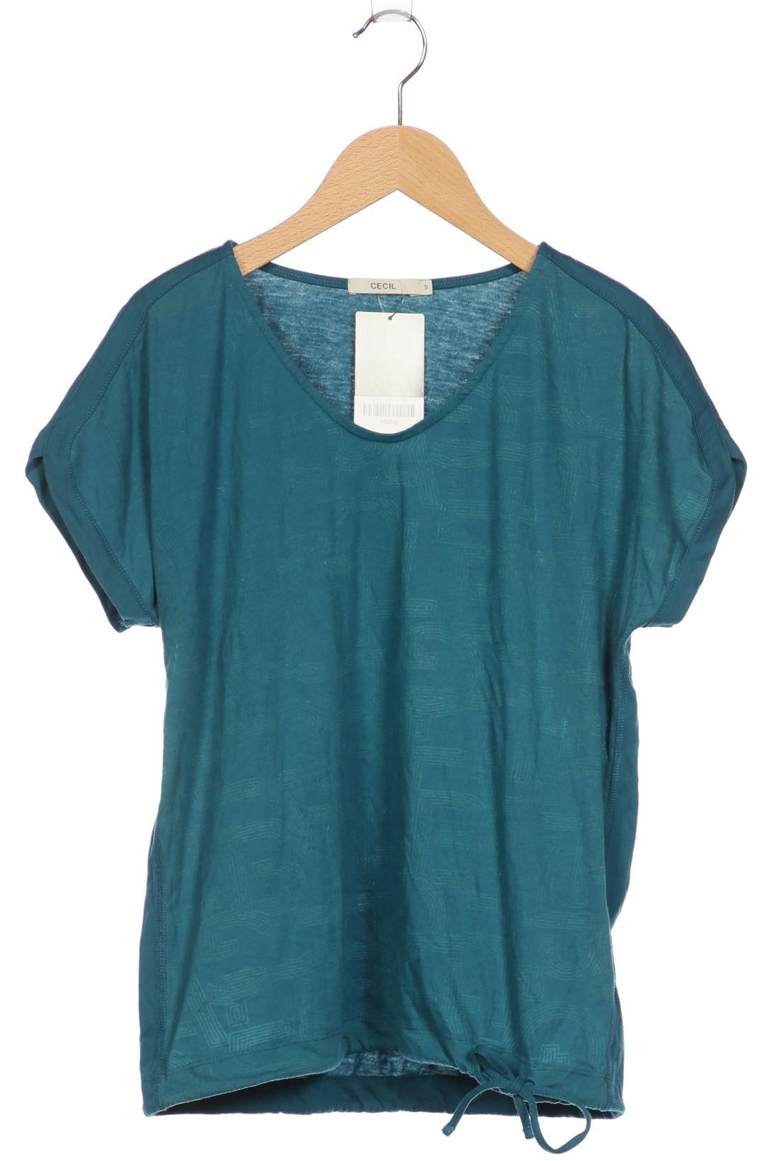 Thumbnail - Cecil Damen T-Shirt, blau, Gr. 36