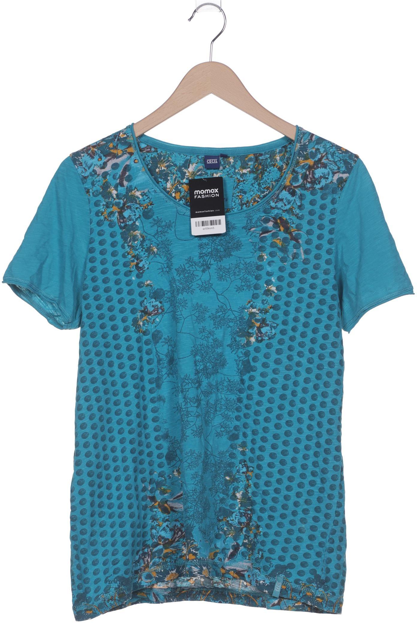 

Cecil Damen T-Shirt, türkis, Gr. 46