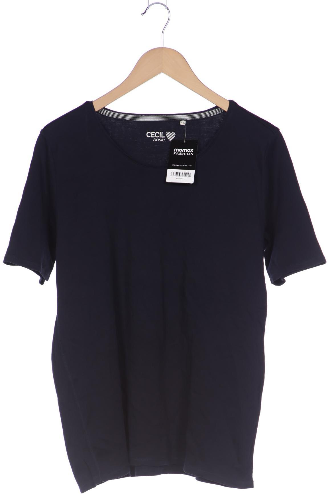 

CECIL Damen T-Shirt, marineblau