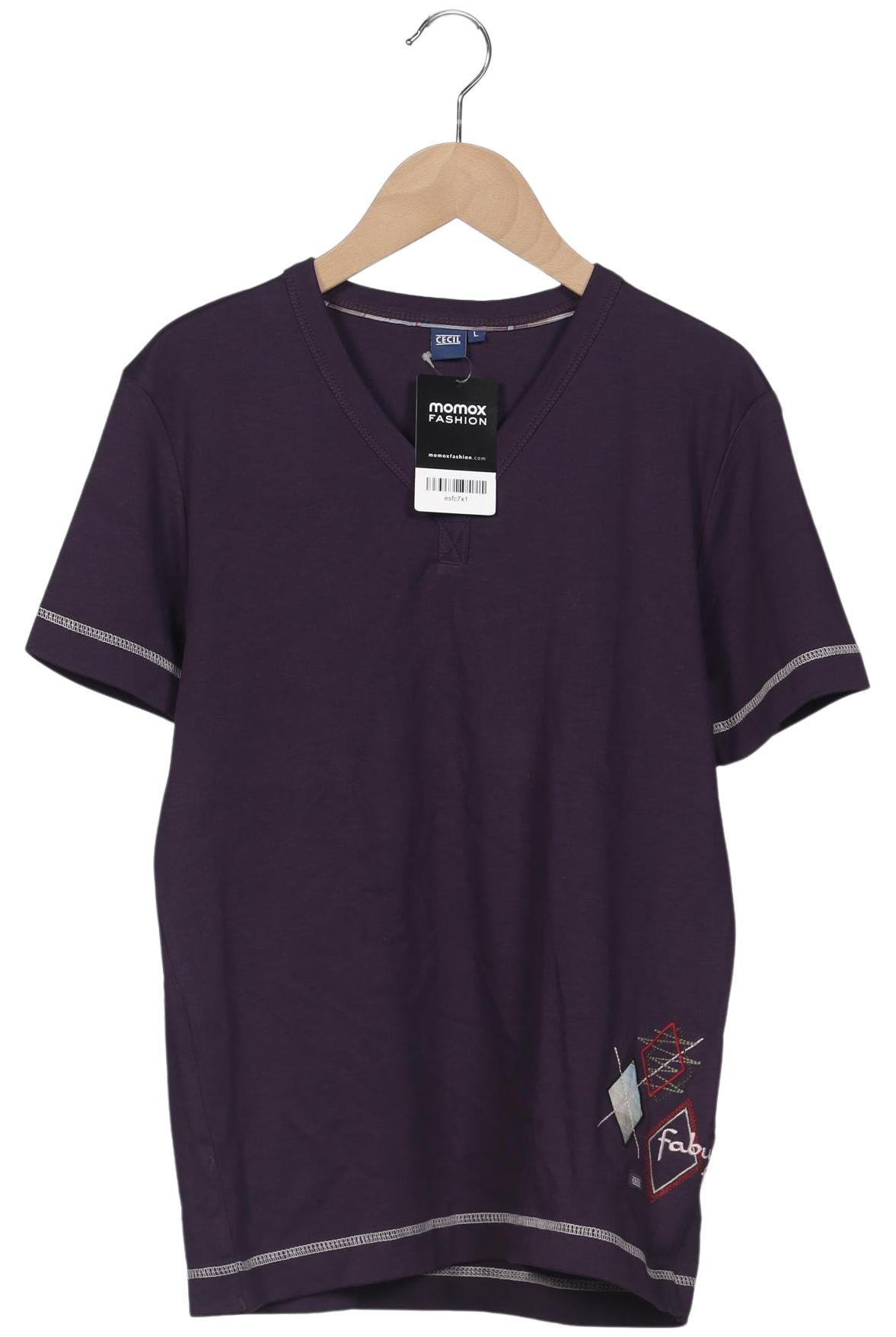 

Cecil Damen T-Shirt, flieder, Gr. 42