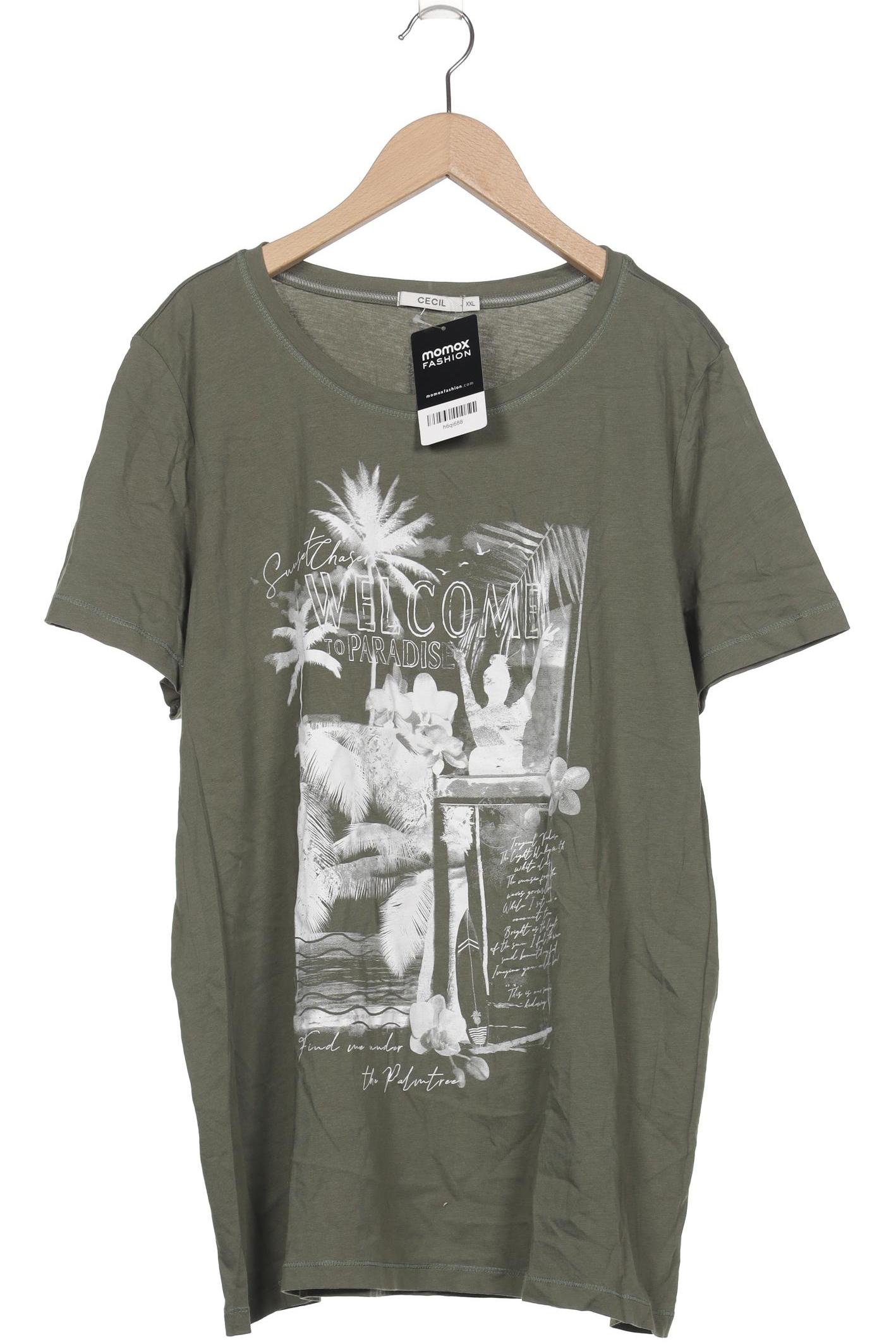 

Cecil Damen T-Shirt, grün, Gr. 46