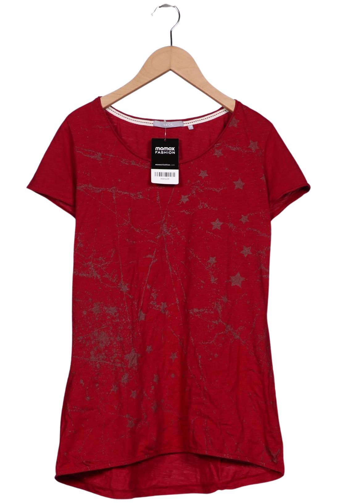

Cecil Damen T-Shirt, bordeaux, Gr. 38