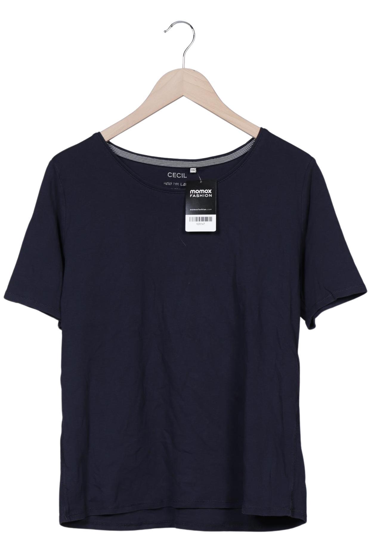 

Cecil Damen T-Shirt, marineblau, Gr. 46