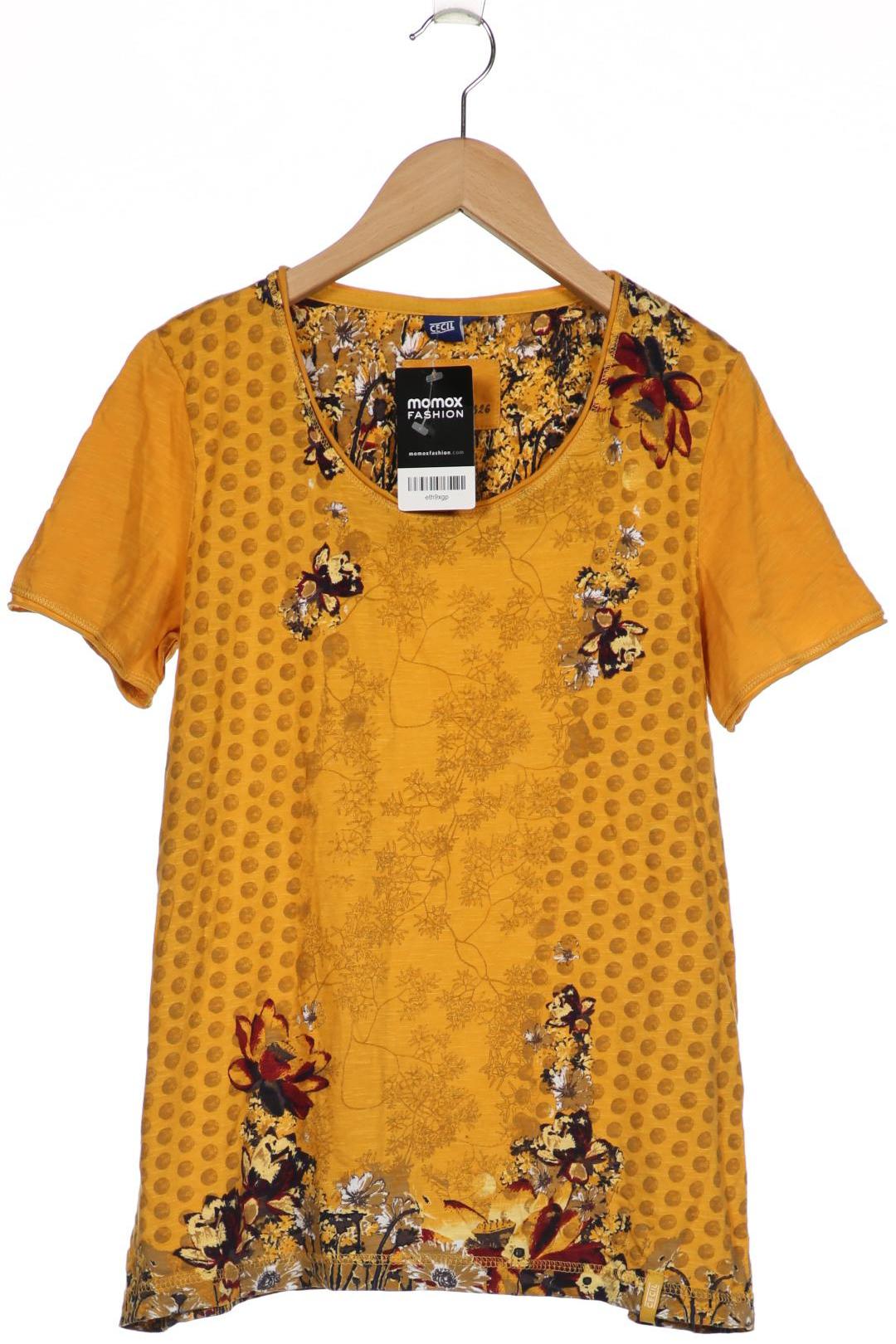 

Cecil Damen T-Shirt, gelb, Gr. 42