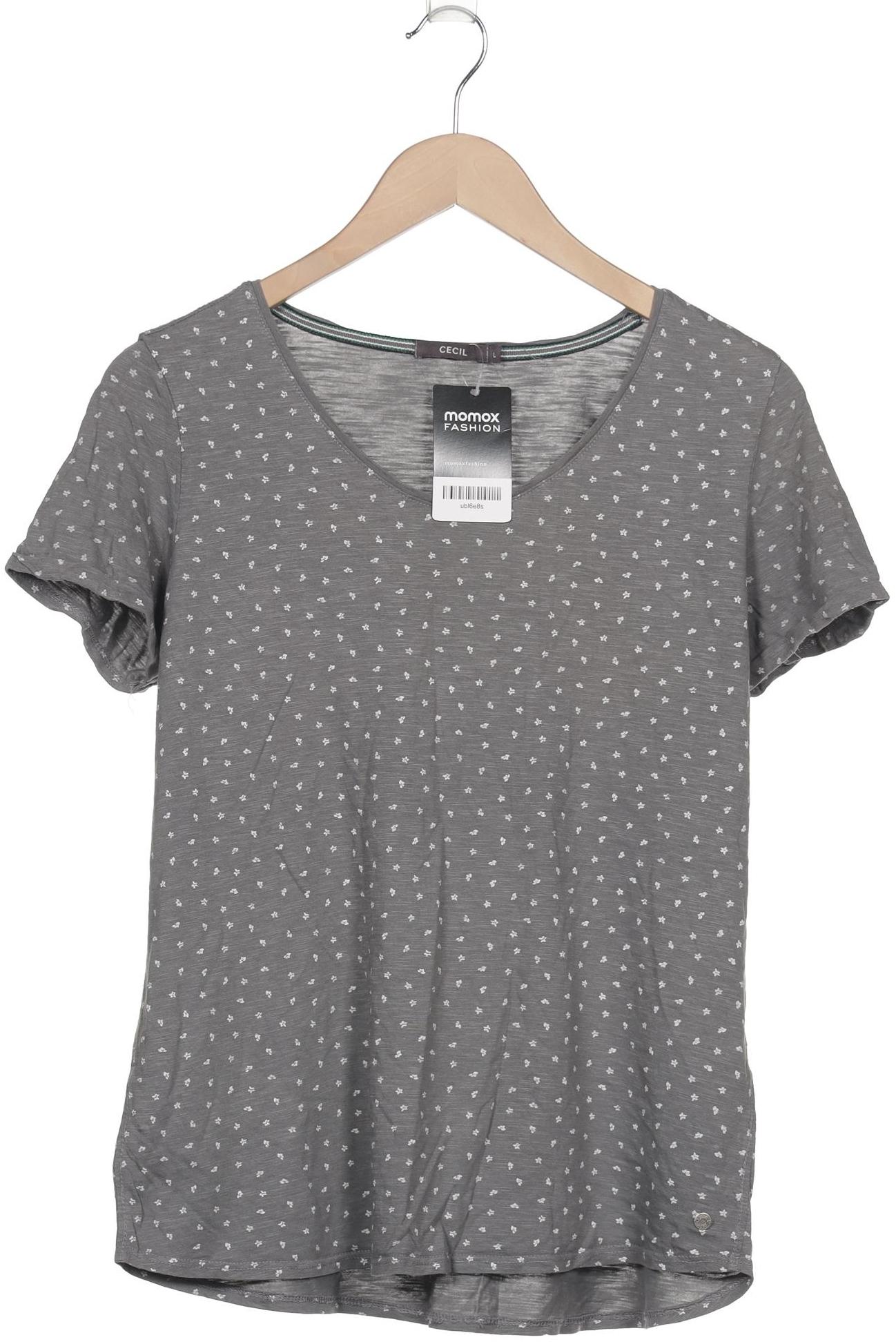 

Cecil Damen T-Shirt, grau, Gr. 42