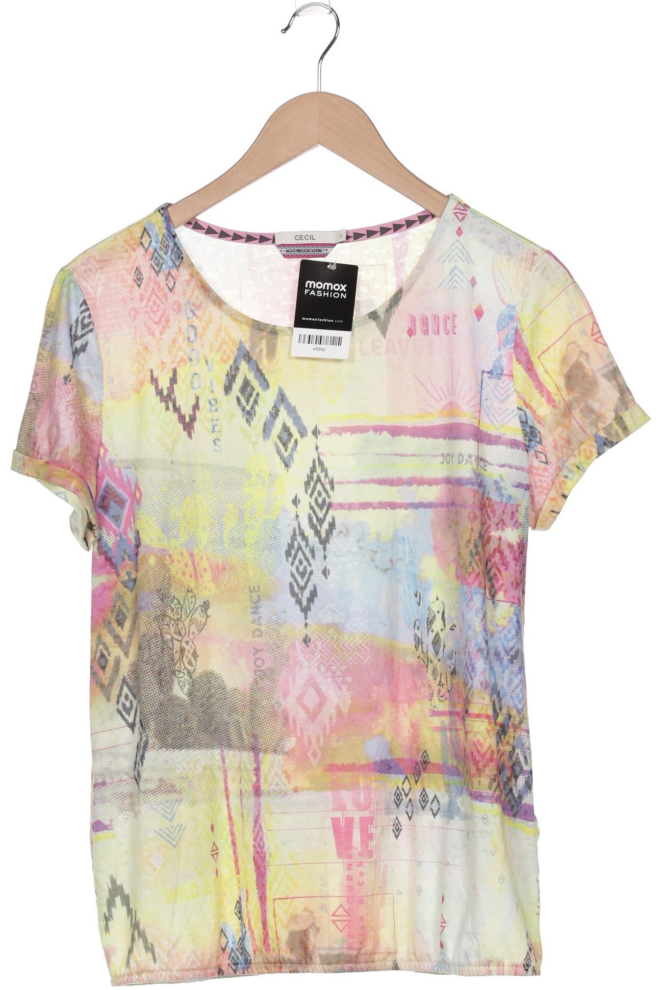 

Cecil Damen T-Shirt, mehrfarbig, Gr. 42