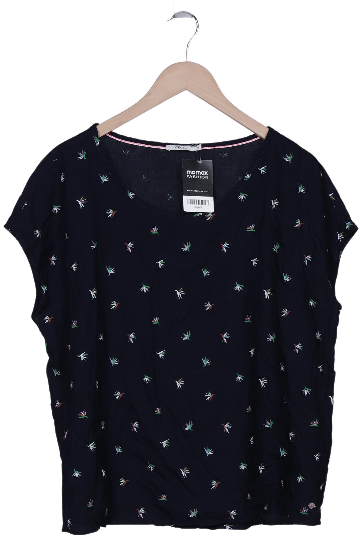 

Cecil Damen T-Shirt, marineblau, Gr. 44