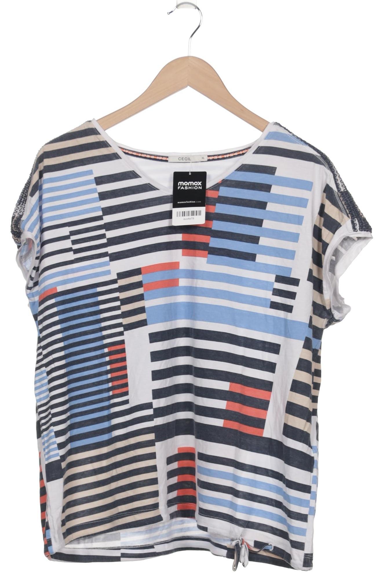 

Cecil Damen T-Shirt, mehrfarbig, Gr. 44