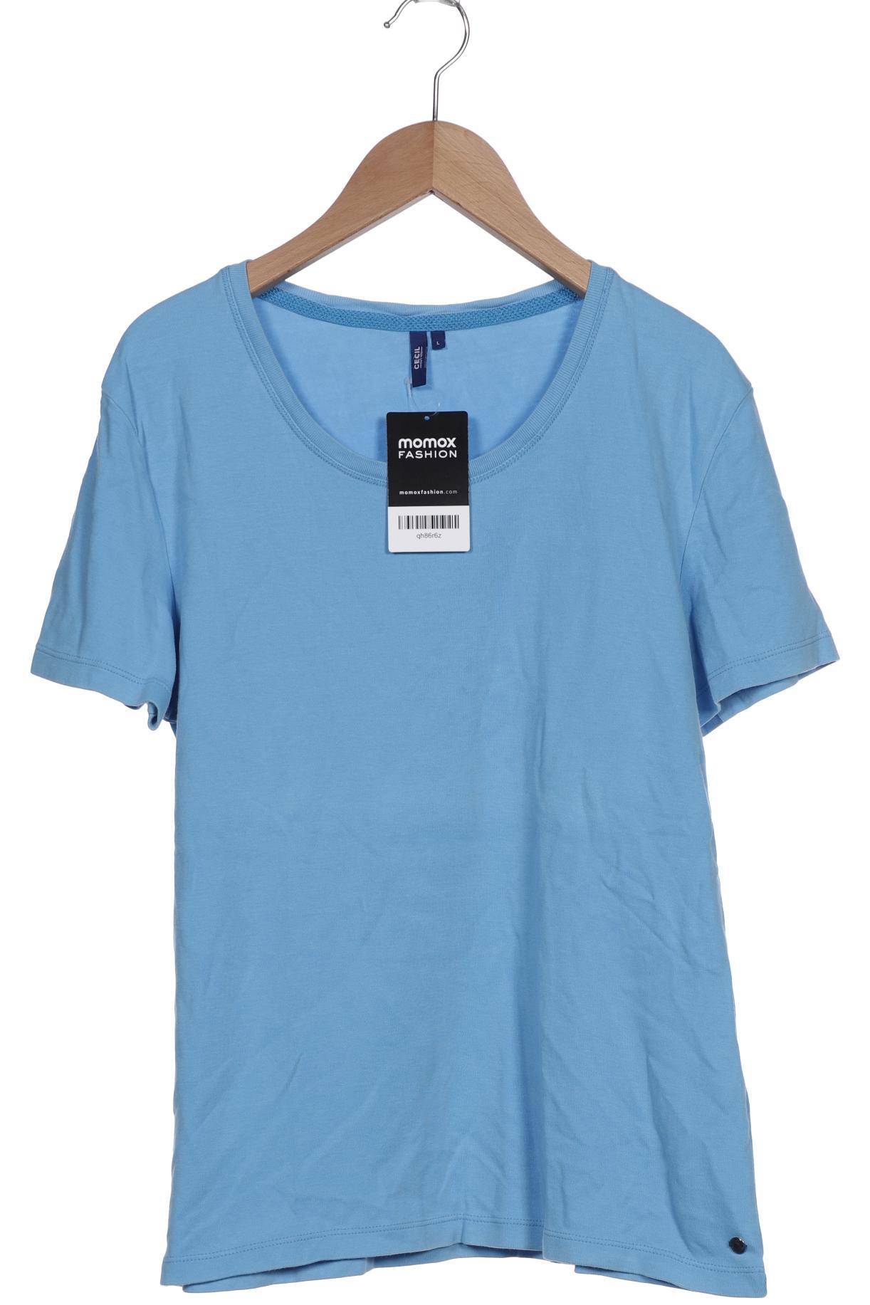 

Cecil Damen T-Shirt, blau, Gr. 42