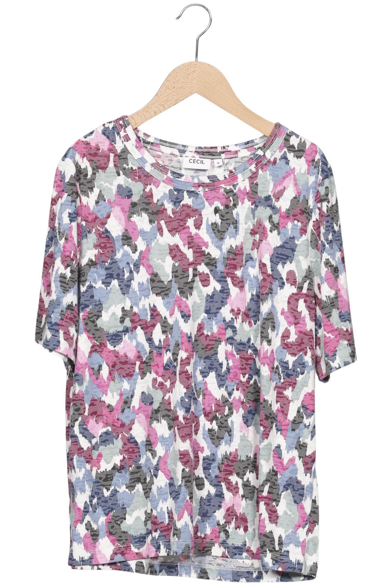 

Cecil Damen T-Shirt, mehrfarbig, Gr. 38