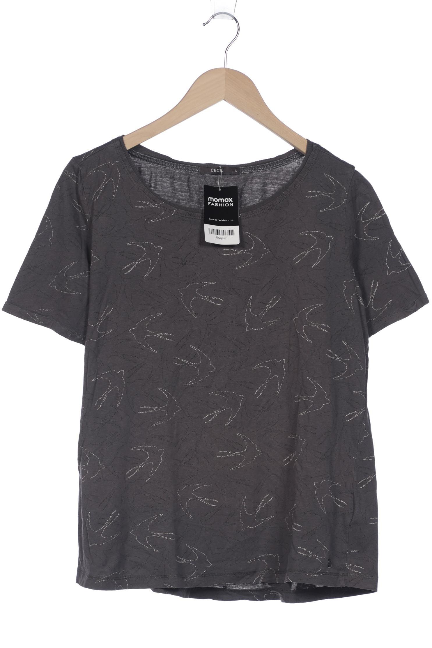 

Cecil Damen T-Shirt, grau, Gr. 42