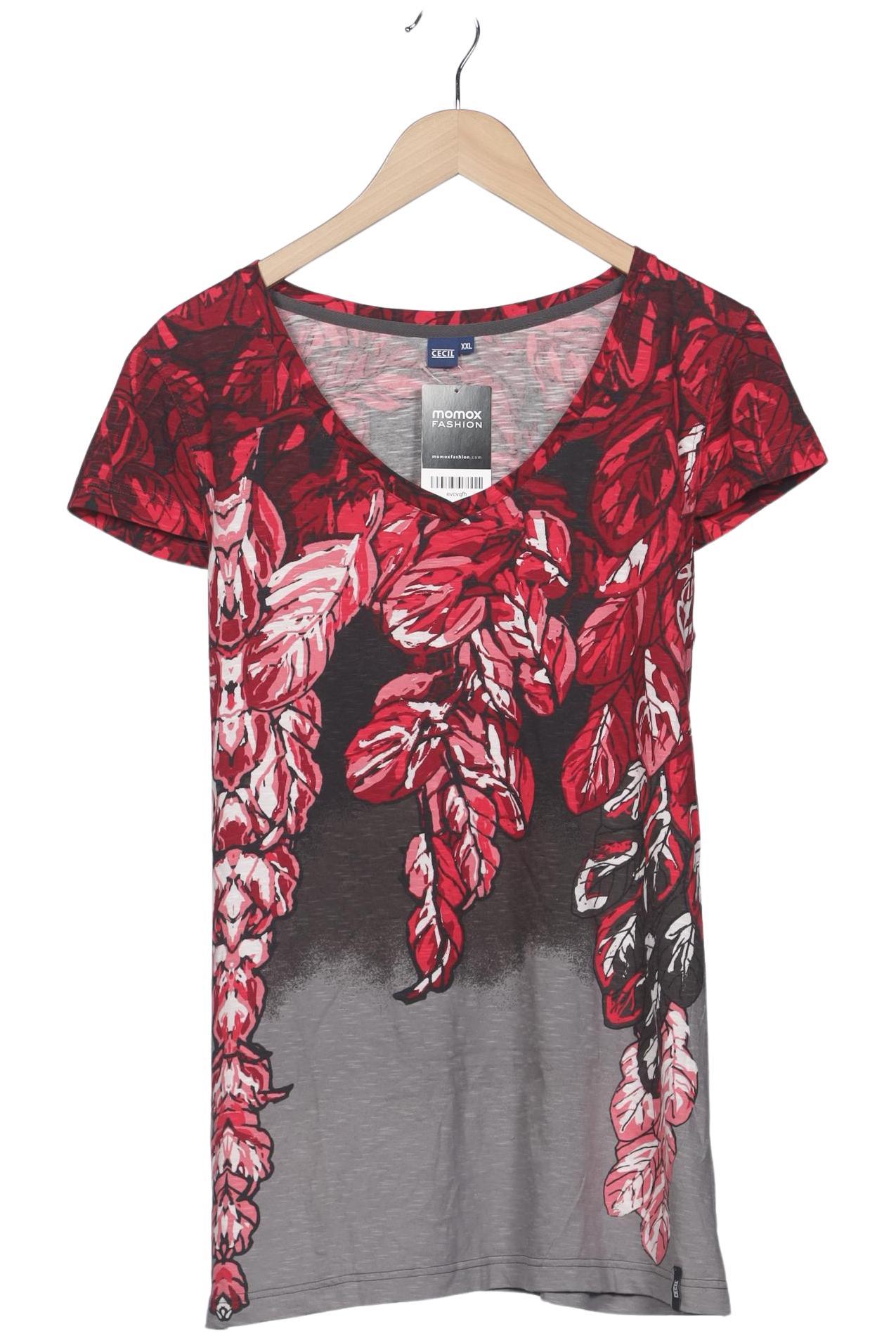 

Cecil Damen T-Shirt, mehrfarbig, Gr. 46