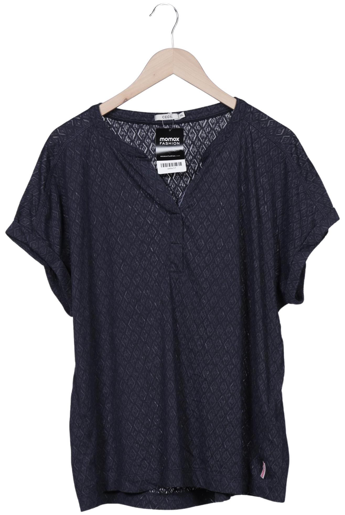

Cecil Damen T-Shirt, marineblau, Gr. 46