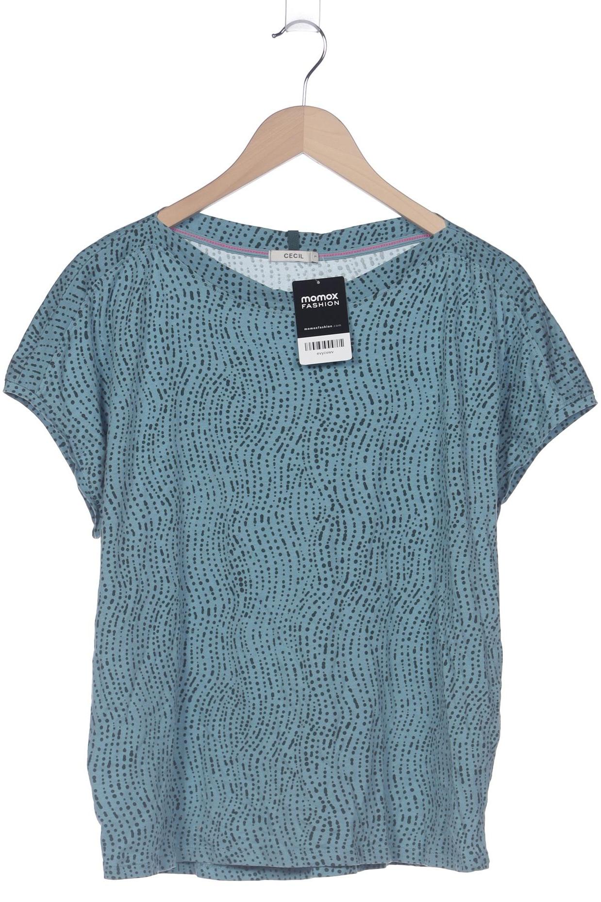 

Cecil Damen T-Shirt, blau, Gr. 42