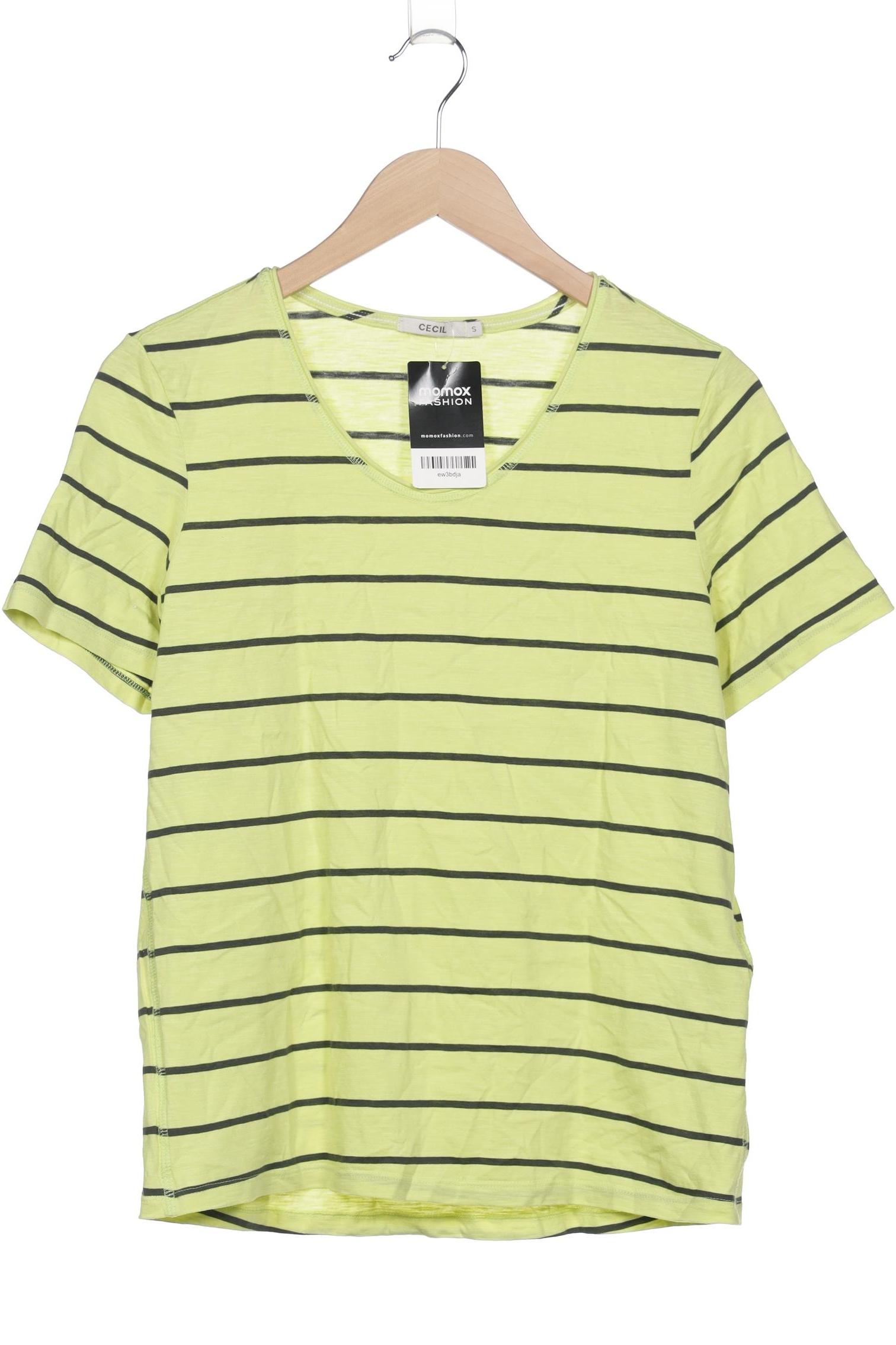 

Cecil Damen T-Shirt, hellgrün, Gr. 36