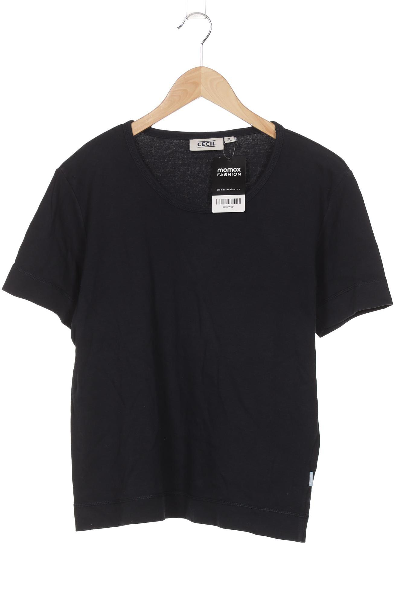 

Cecil Damen T-Shirt, schwarz, Gr. 44