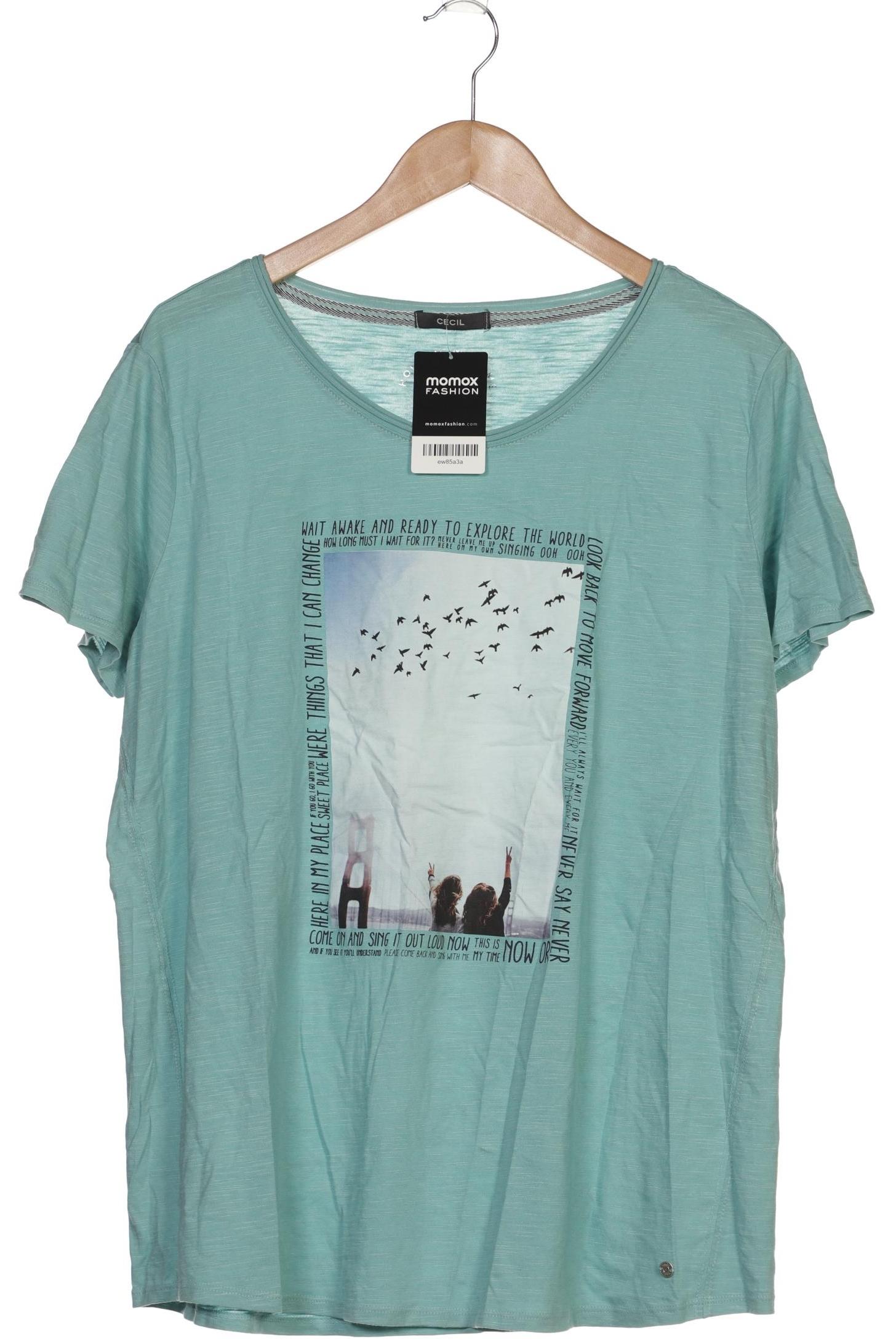 

Cecil Damen T-Shirt, türkis, Gr. 44