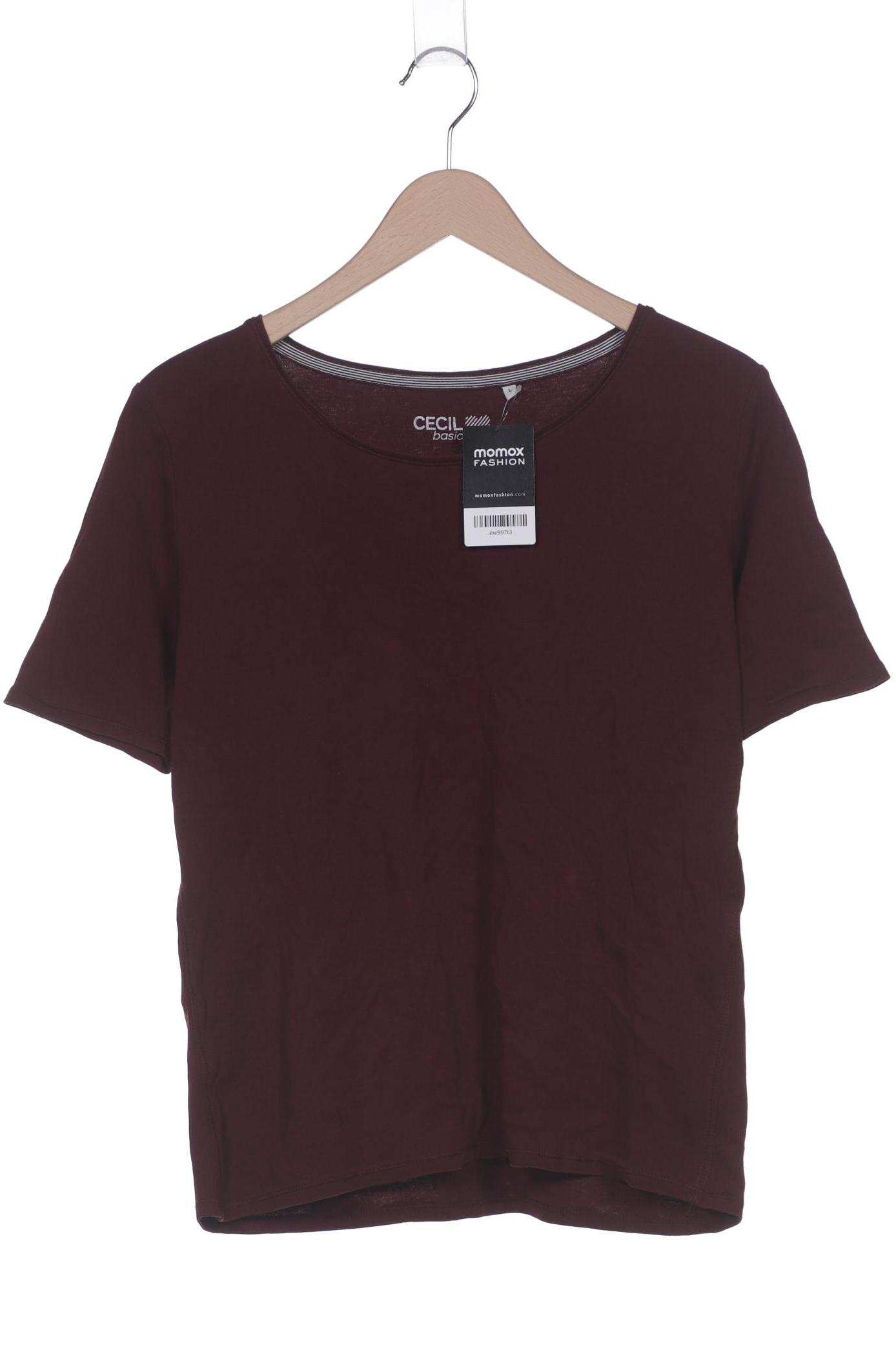 

Cecil Damen T-Shirt, bordeaux, Gr. 42