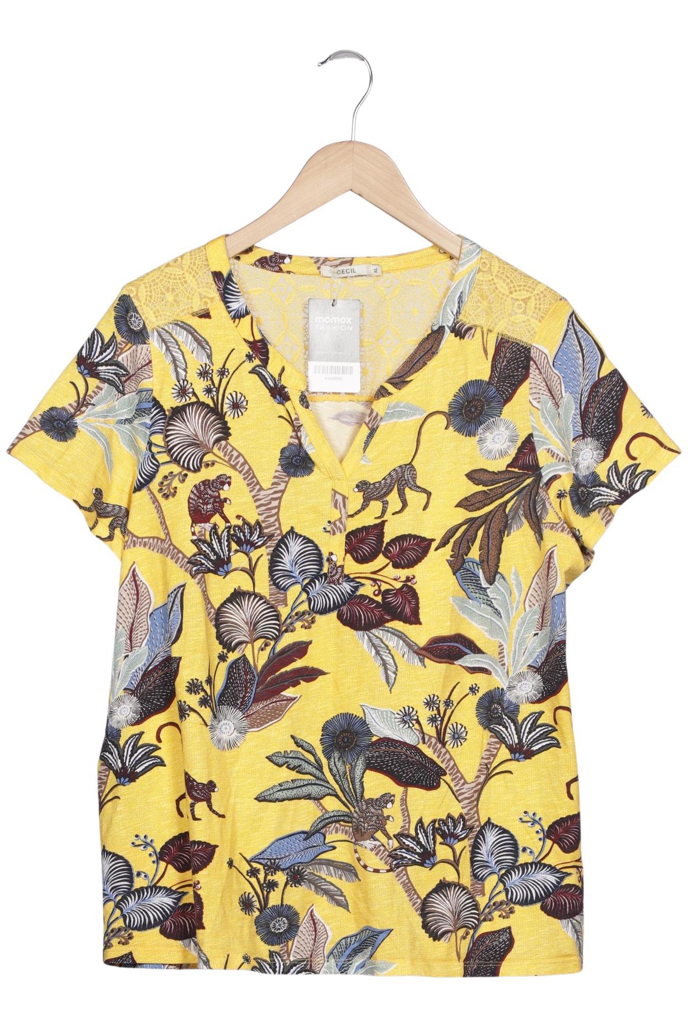 

Cecil Damen T-Shirt, gelb, Gr. 44