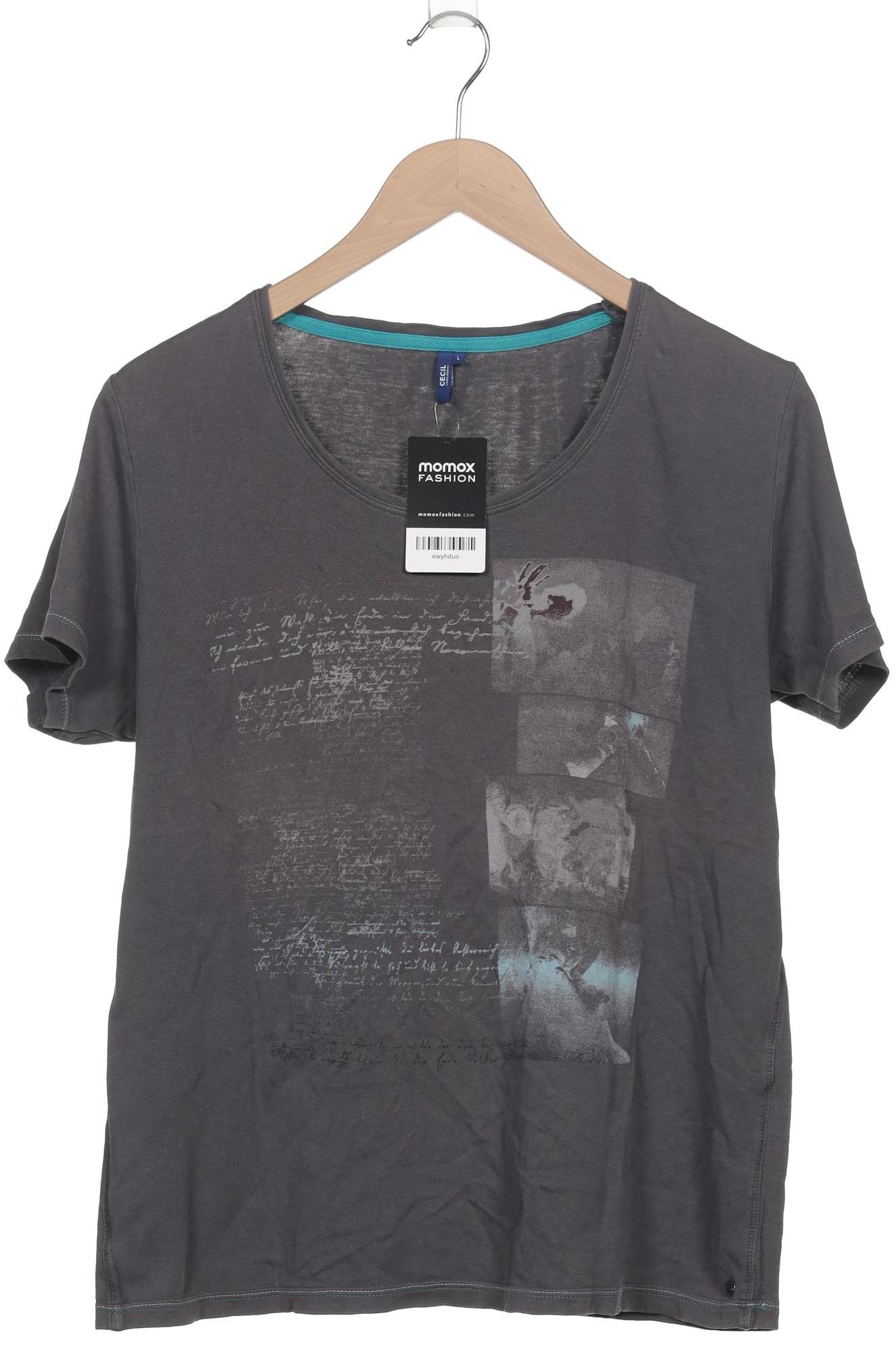 

Cecil Damen T-Shirt, grau, Gr. 42