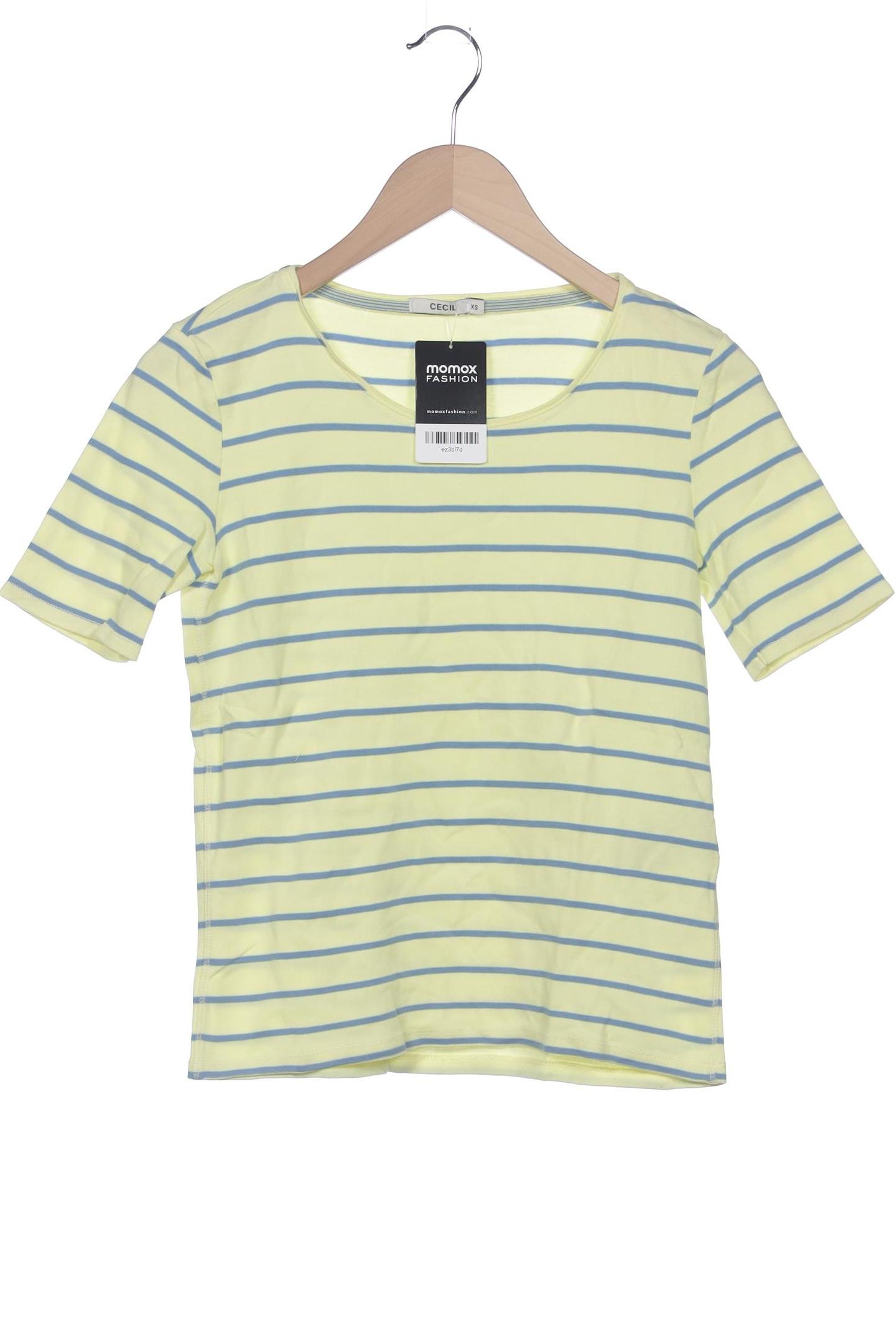 

Cecil Damen T-Shirt, gelb, Gr. 34