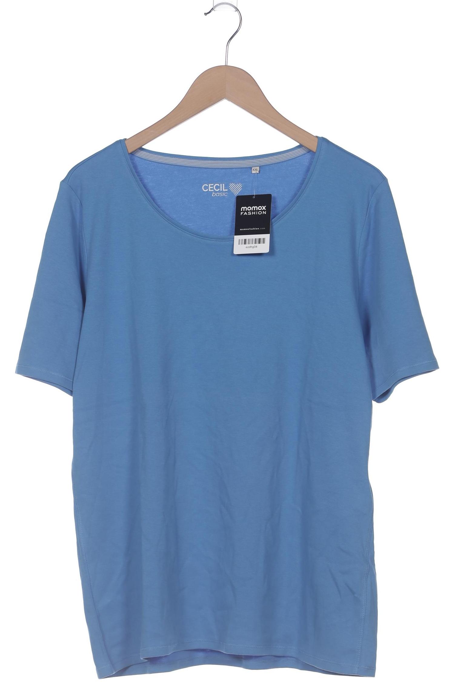 

Cecil Damen T-Shirt, blau, Gr. 46