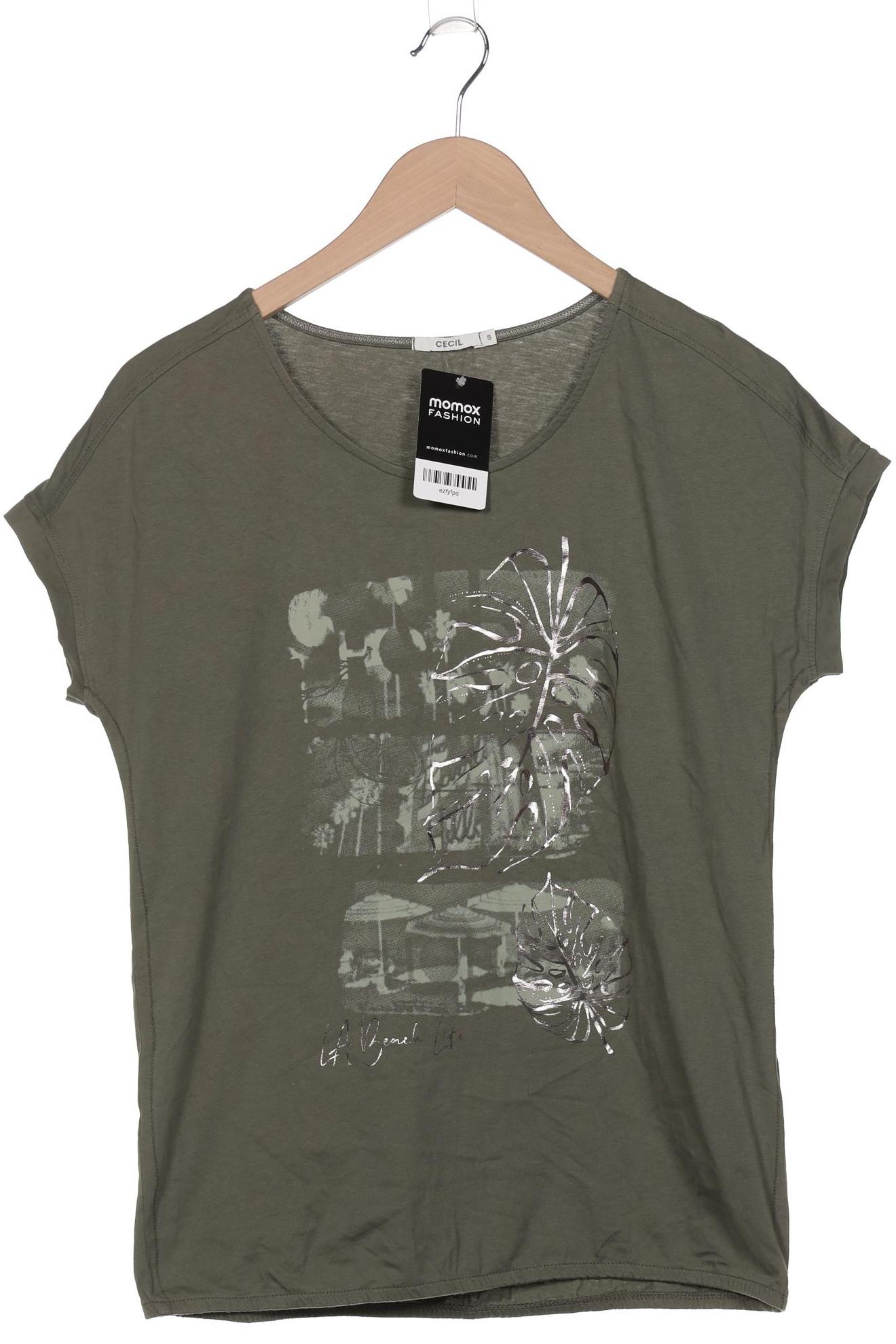 

Cecil Damen T-Shirt, grün, Gr. 36