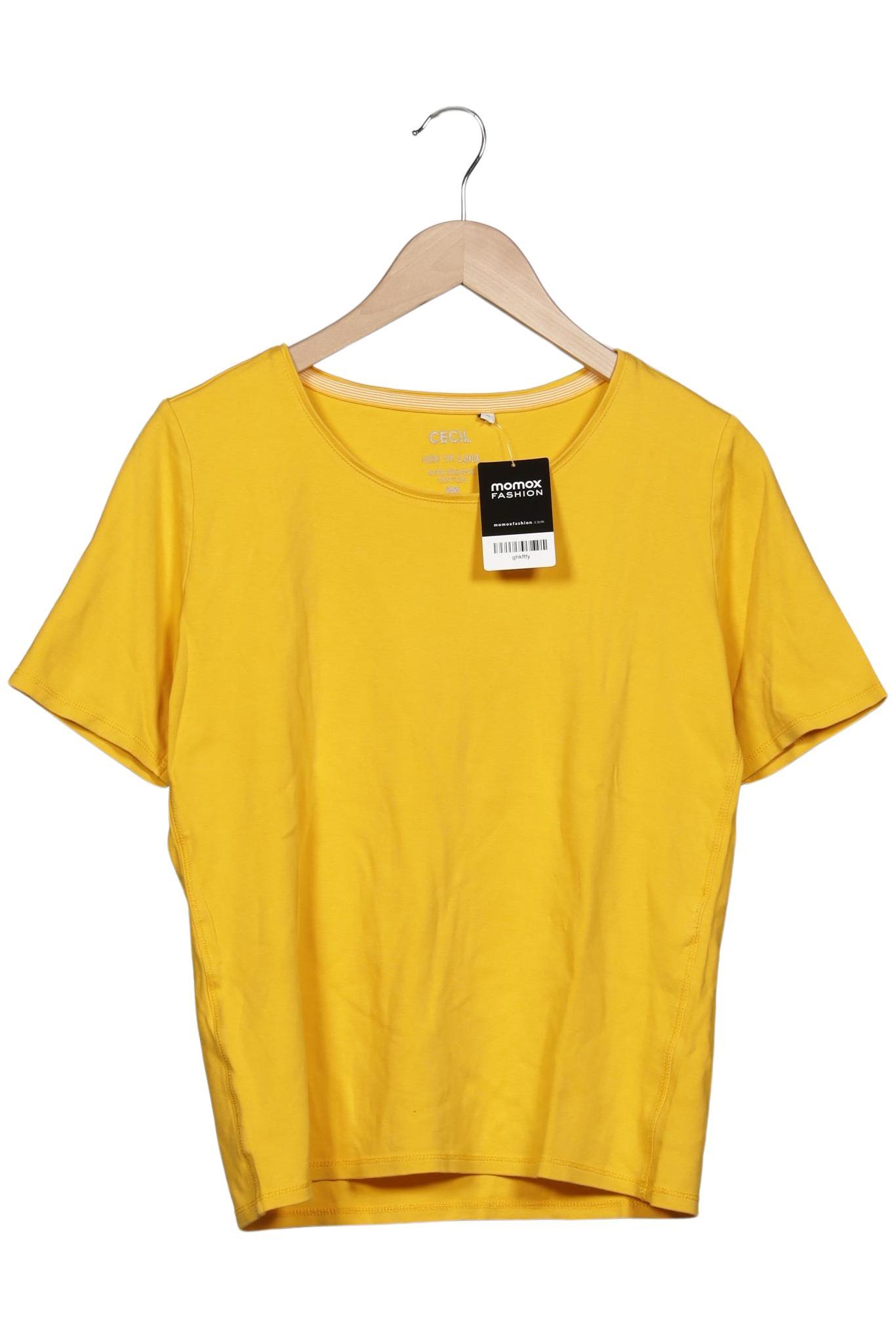 

Cecil Damen T-Shirt, gelb, Gr. 42