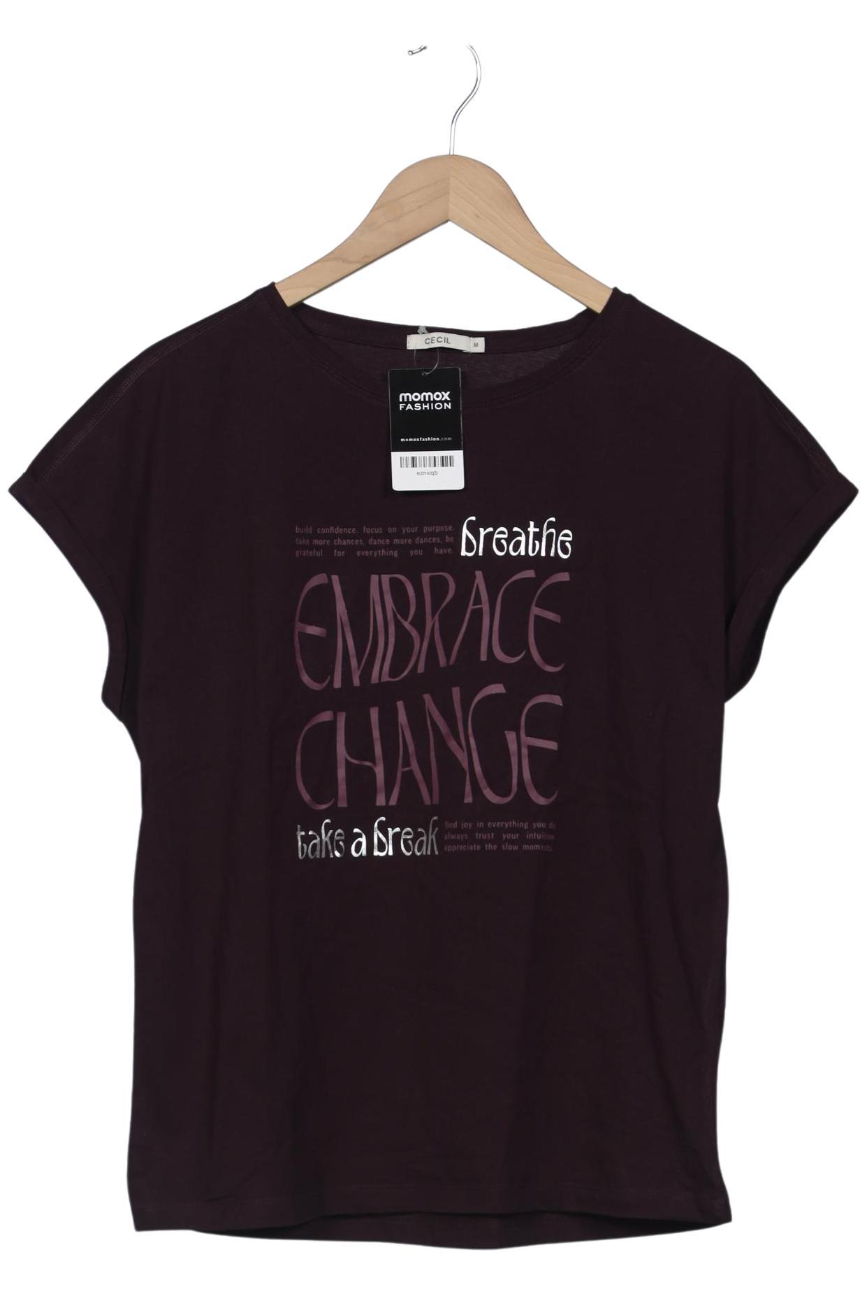 

Cecil Damen T-Shirt, bordeaux, Gr. 38