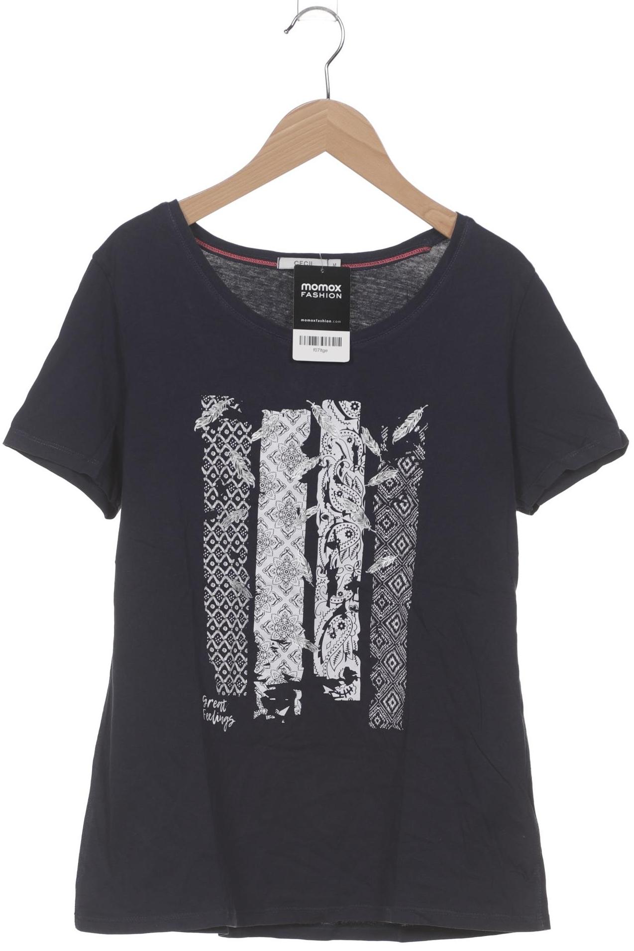

Cecil Damen T-Shirt, marineblau, Gr. 38